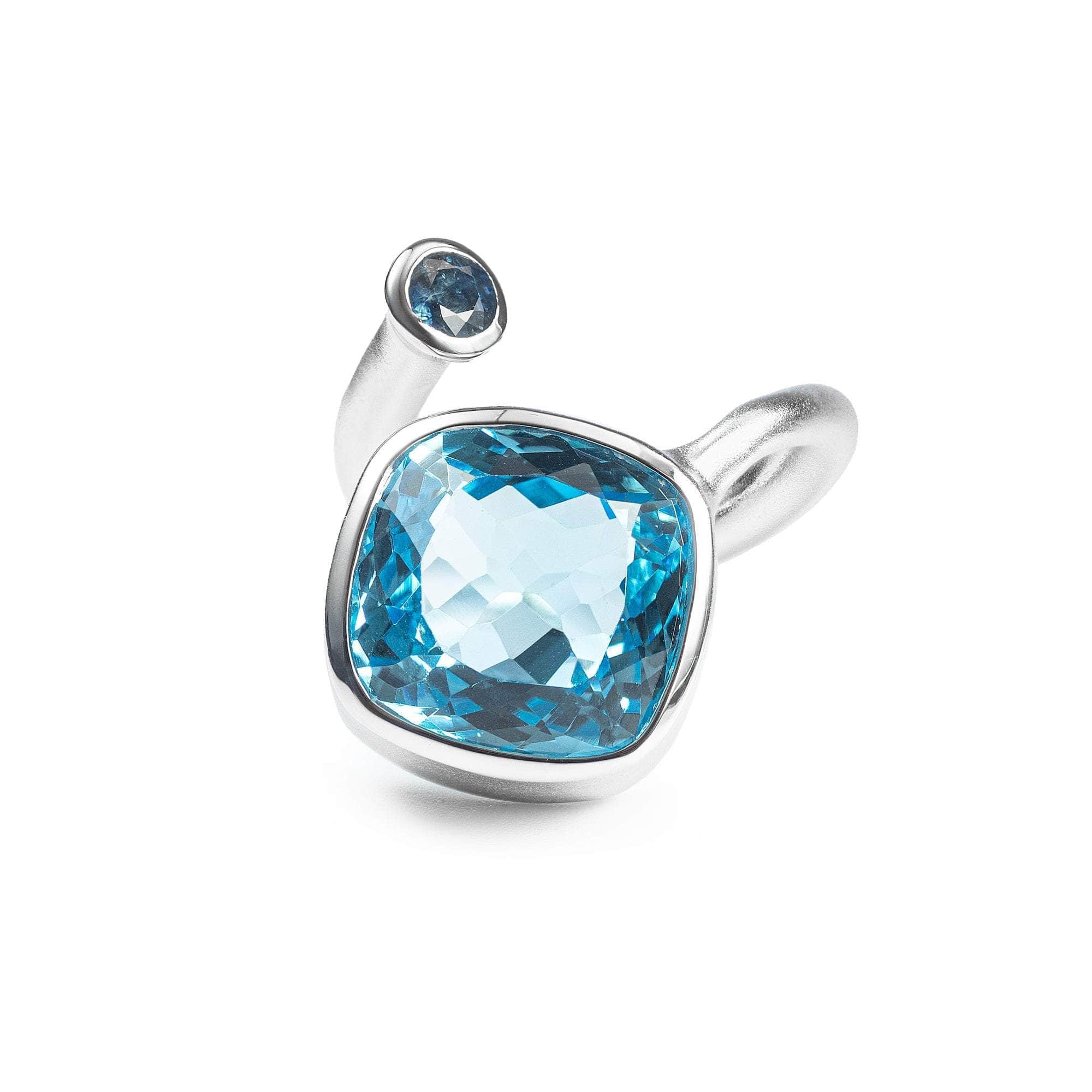 Hann Topaz and Sapphire Ring
