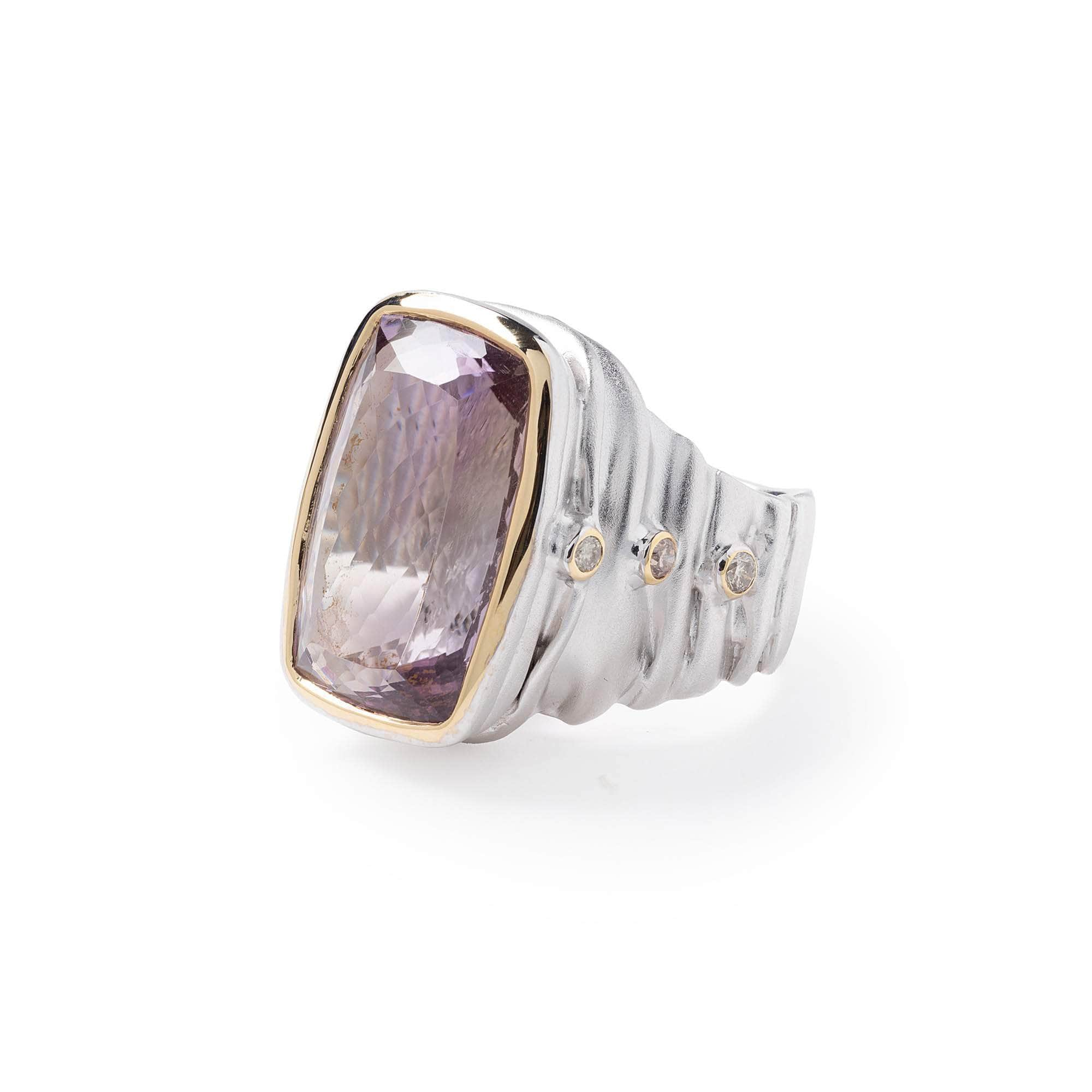 Zao Ametrine and Diamond Ring GERMAN KABIRSKI