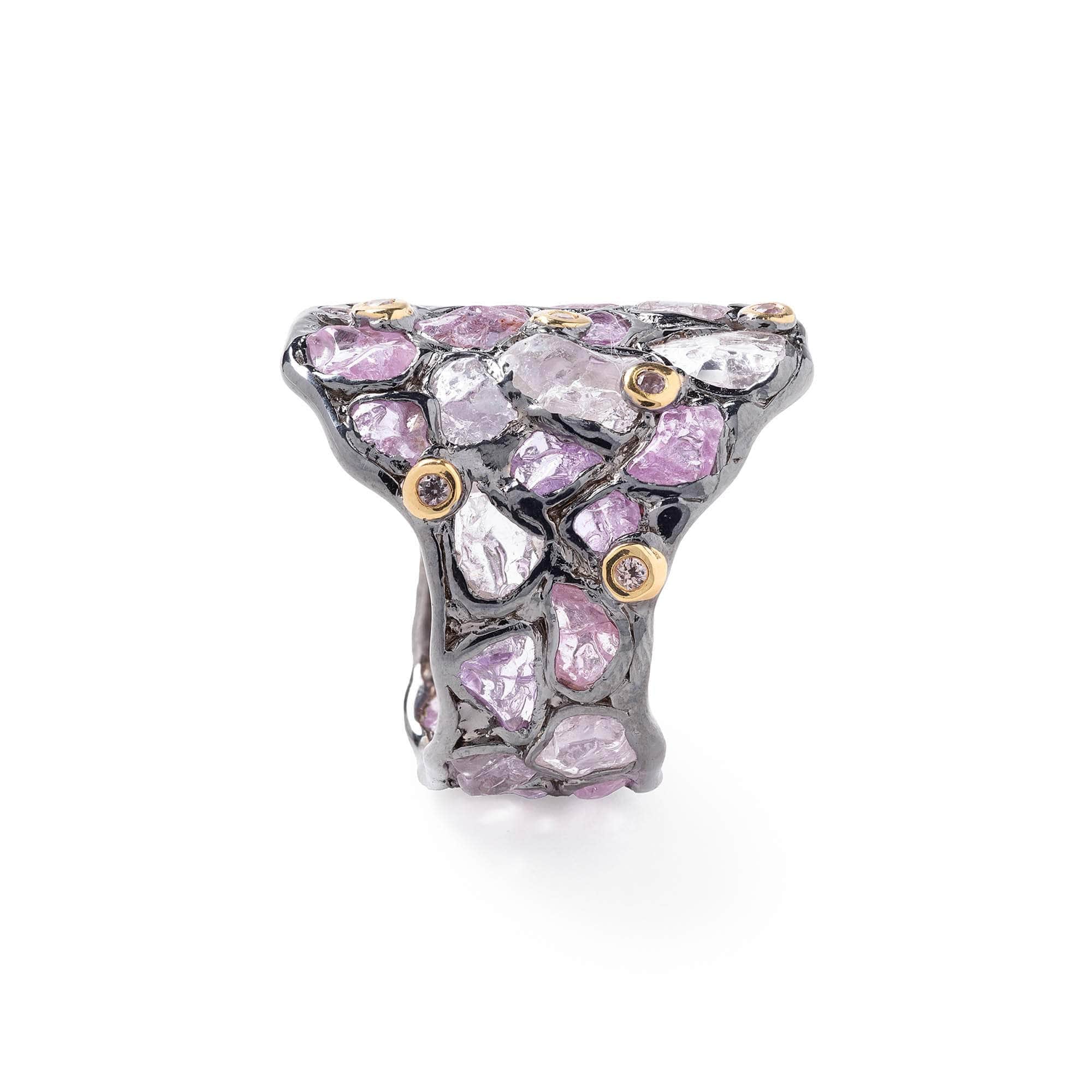 Ratra Rough Sapphire Ring