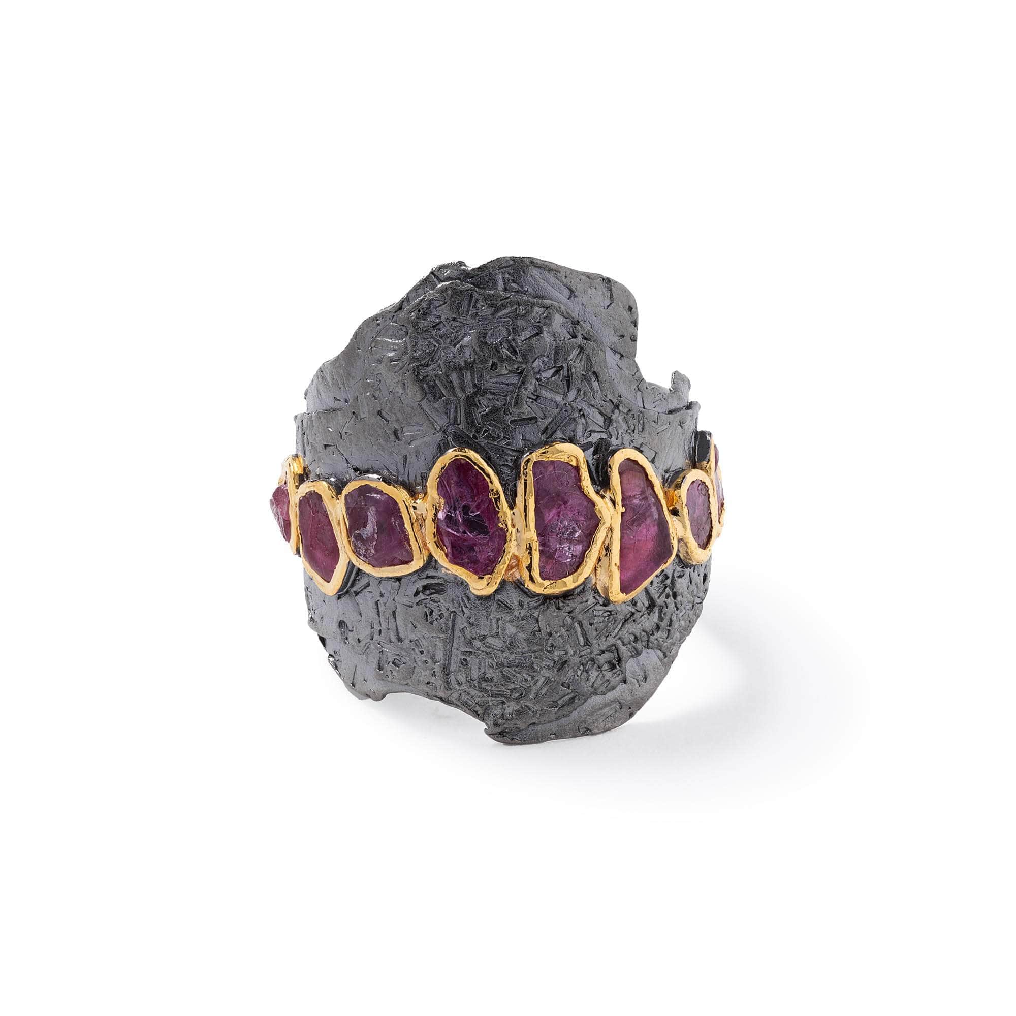 Kania Rough Ruby Ring