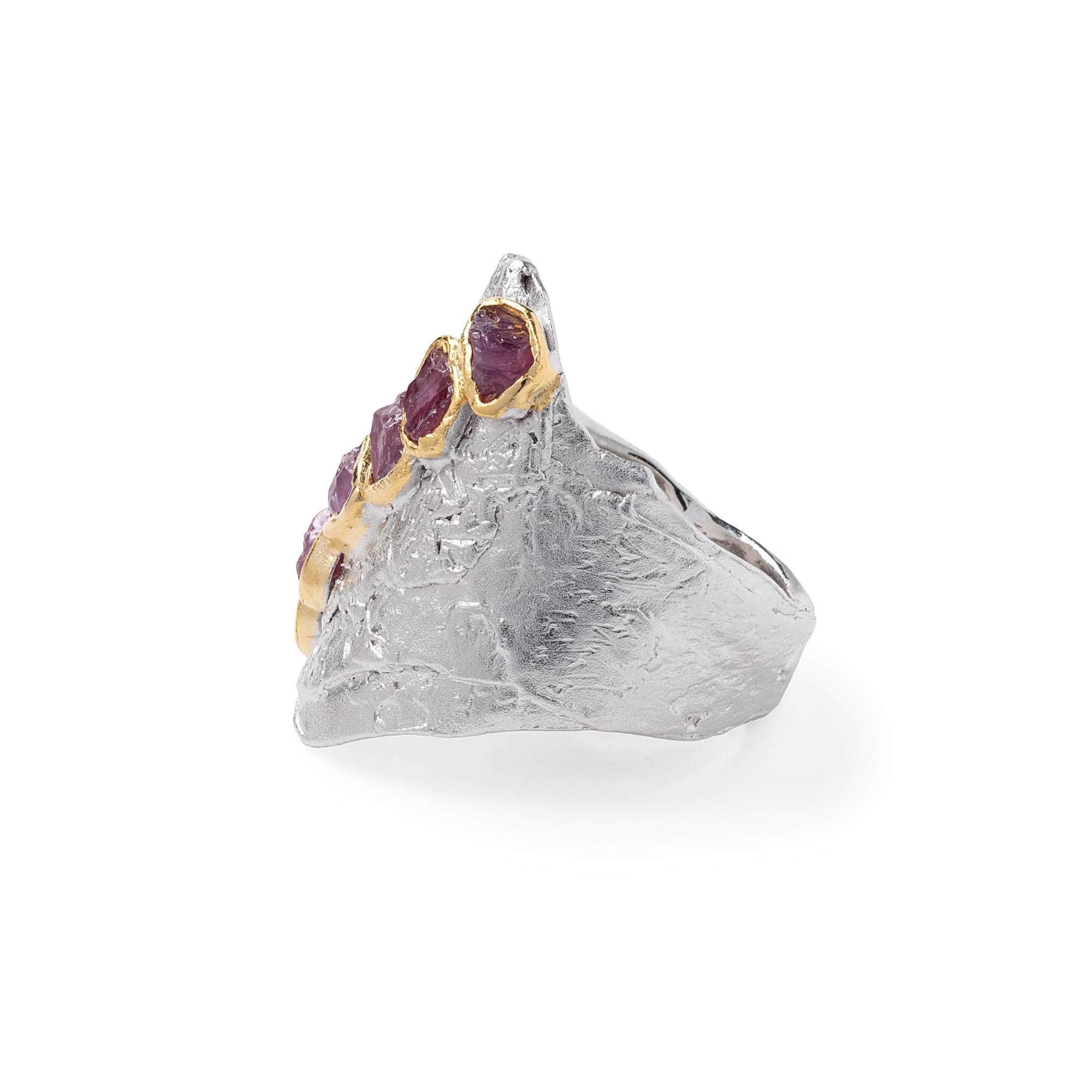 Sandi Rough Ruby Ring