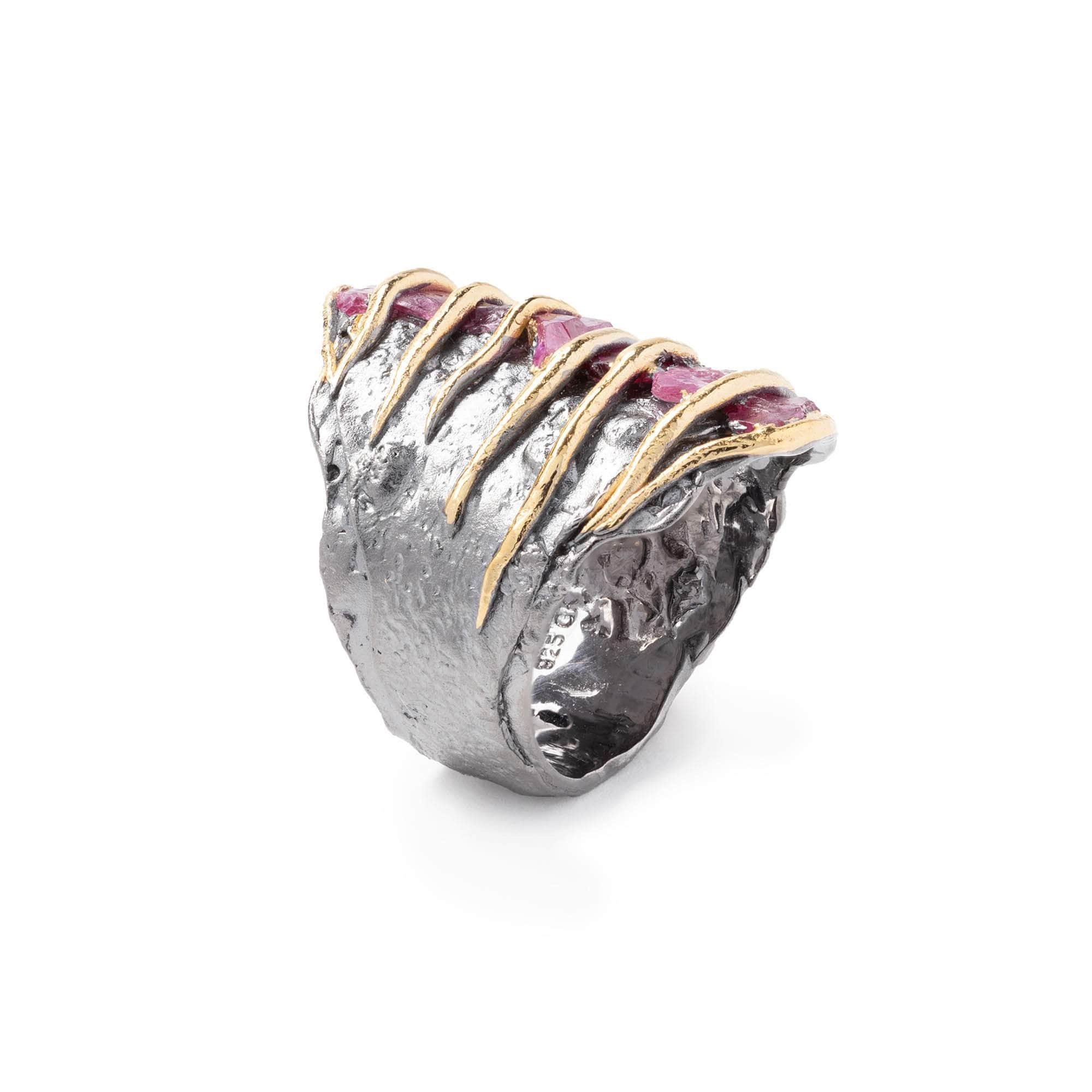 Wami Rough Ruby Ring GERMAN KABIRSKI