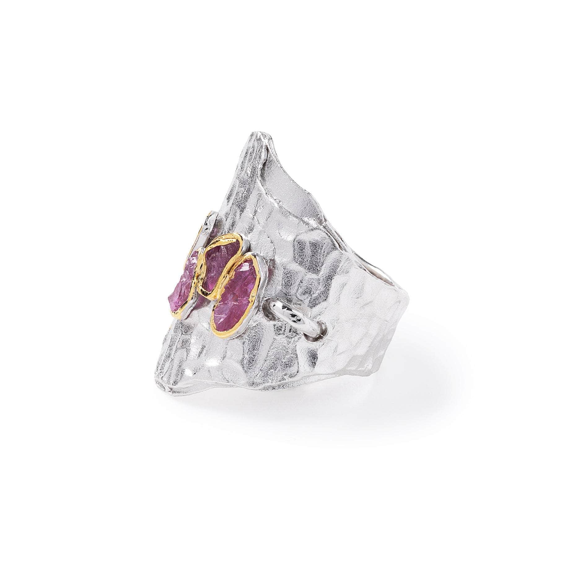 Kora Rough Ruby Ring