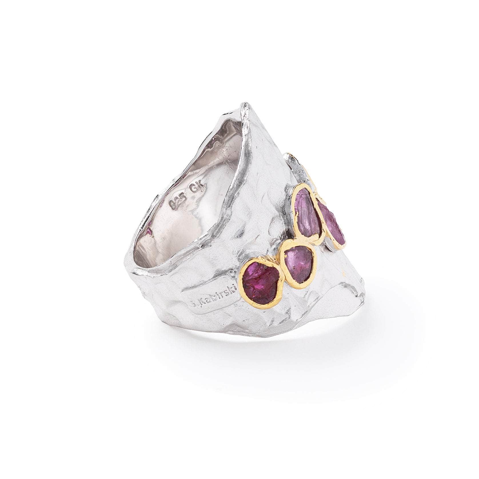 Kora Rough Ruby Ring