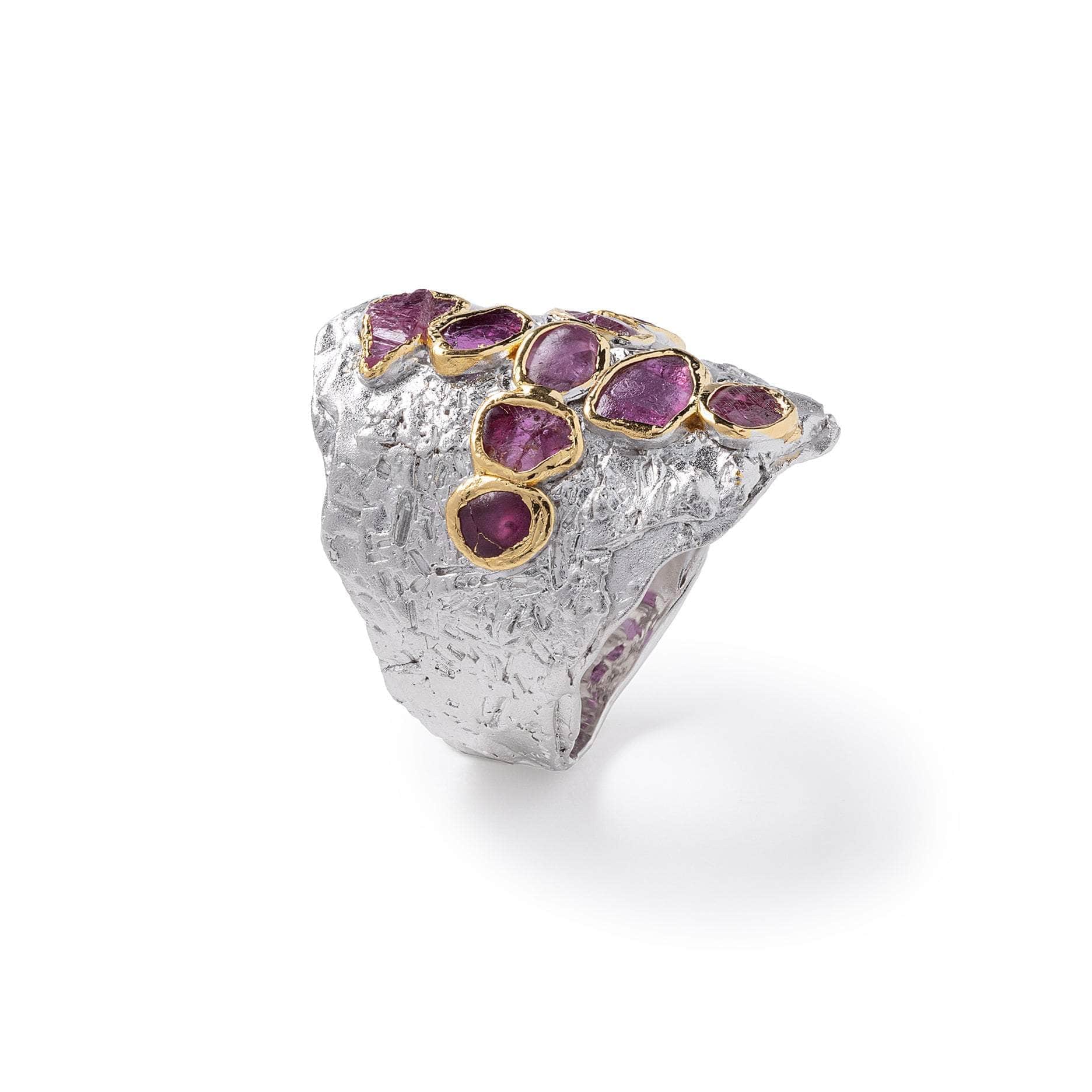 Premmy Rough Ruby Ring