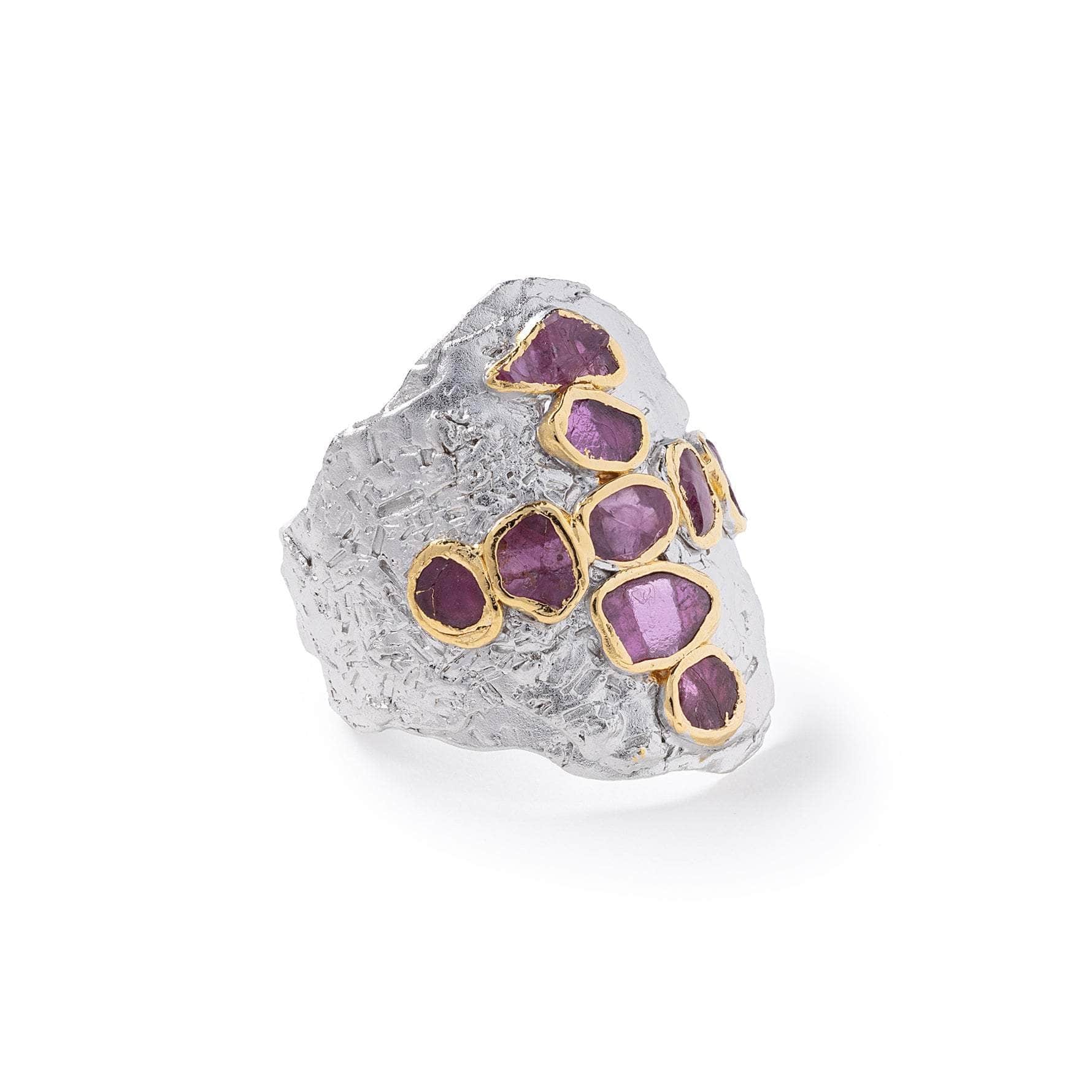 Premmy Rough Ruby Ring