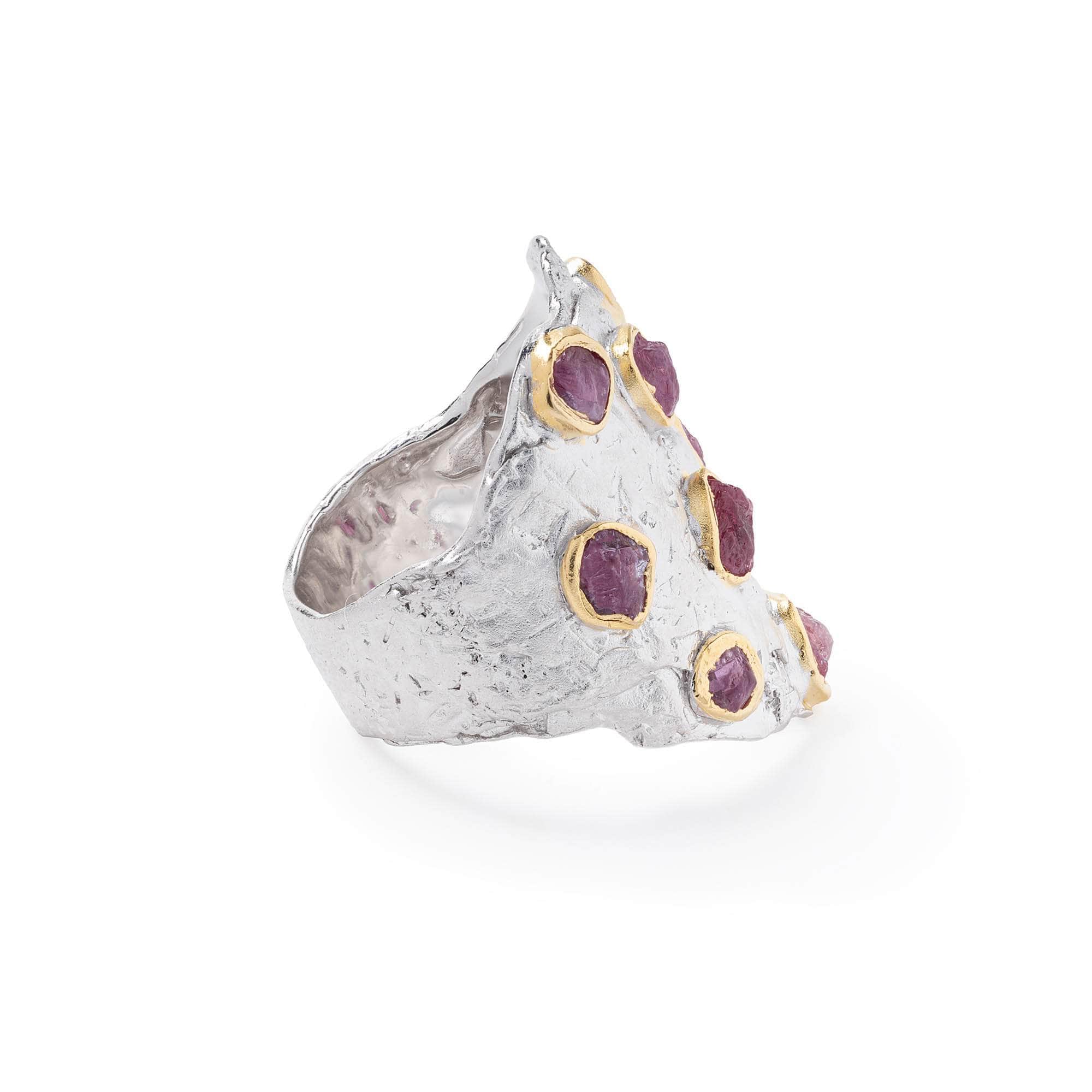 Tyrr Rough Ruby Ring