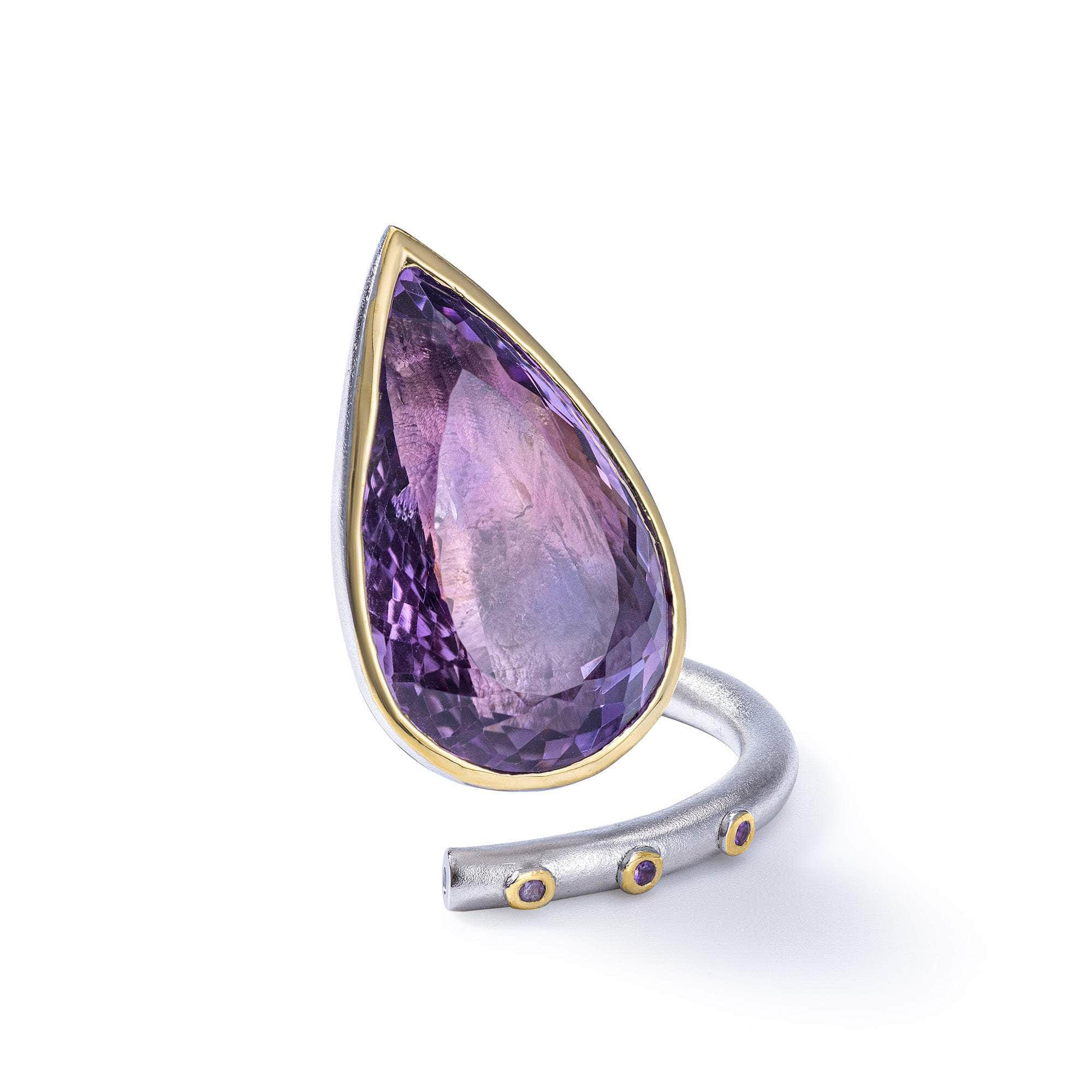 Amur Amethyst Ring GERMAN KABIRSKI