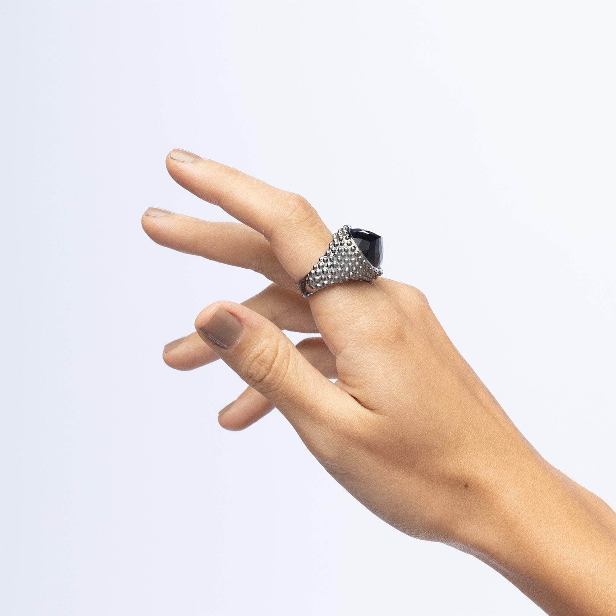 Drogo Smoky Quartz Ring GERMAN KABIRSKI