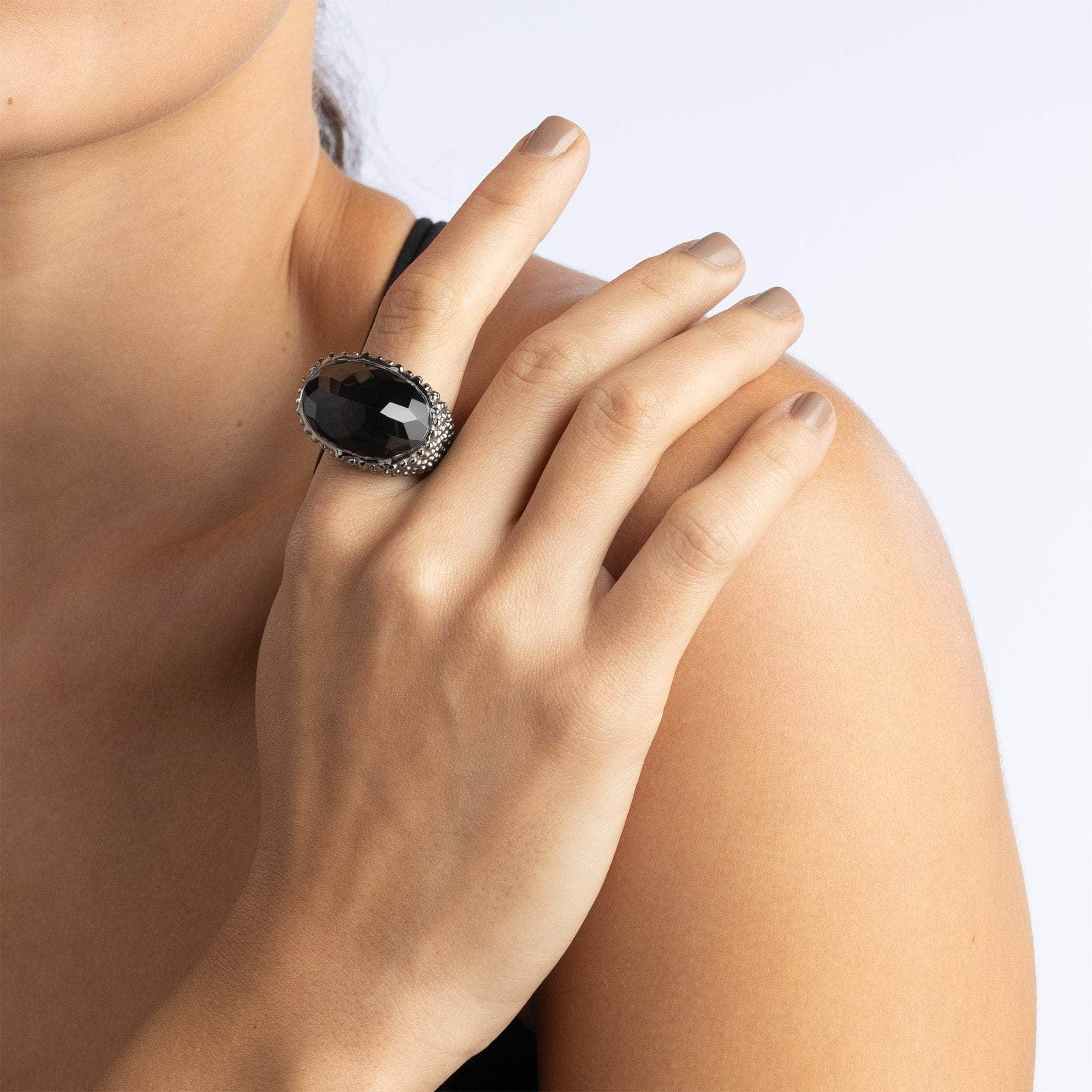 Drogo Smoky Quartz Ring GERMAN KABIRSKI