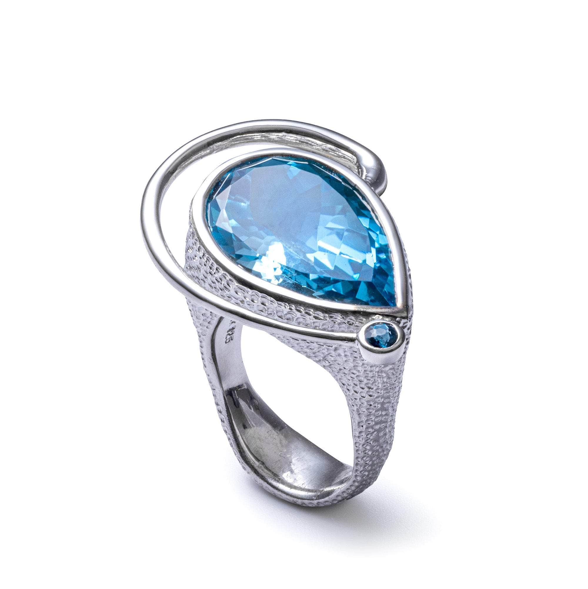 Eyre Blue Topaz Ring GERMAN KABIRSKI