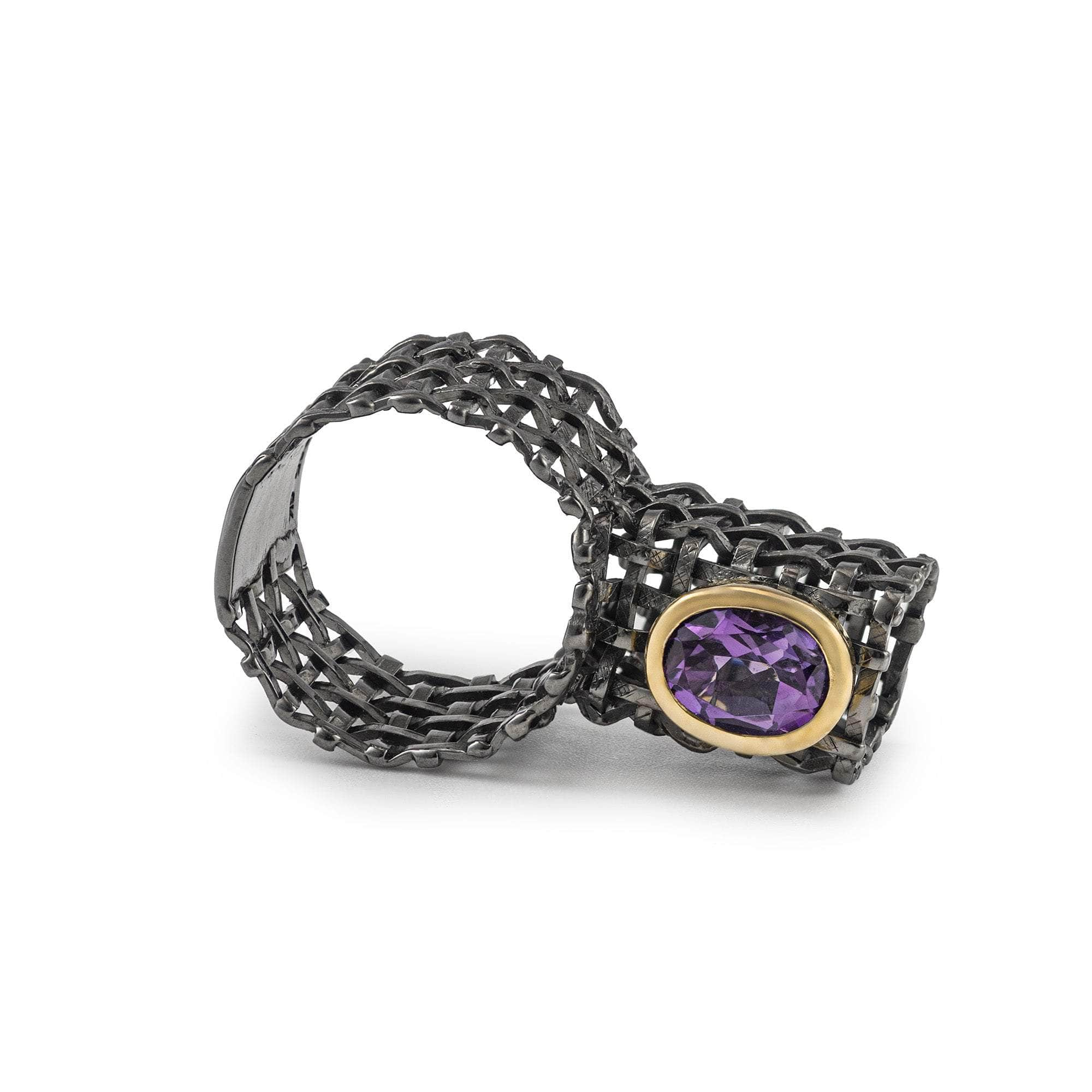 Sigrid Amethyst Ring GERMAN KABIRSKI