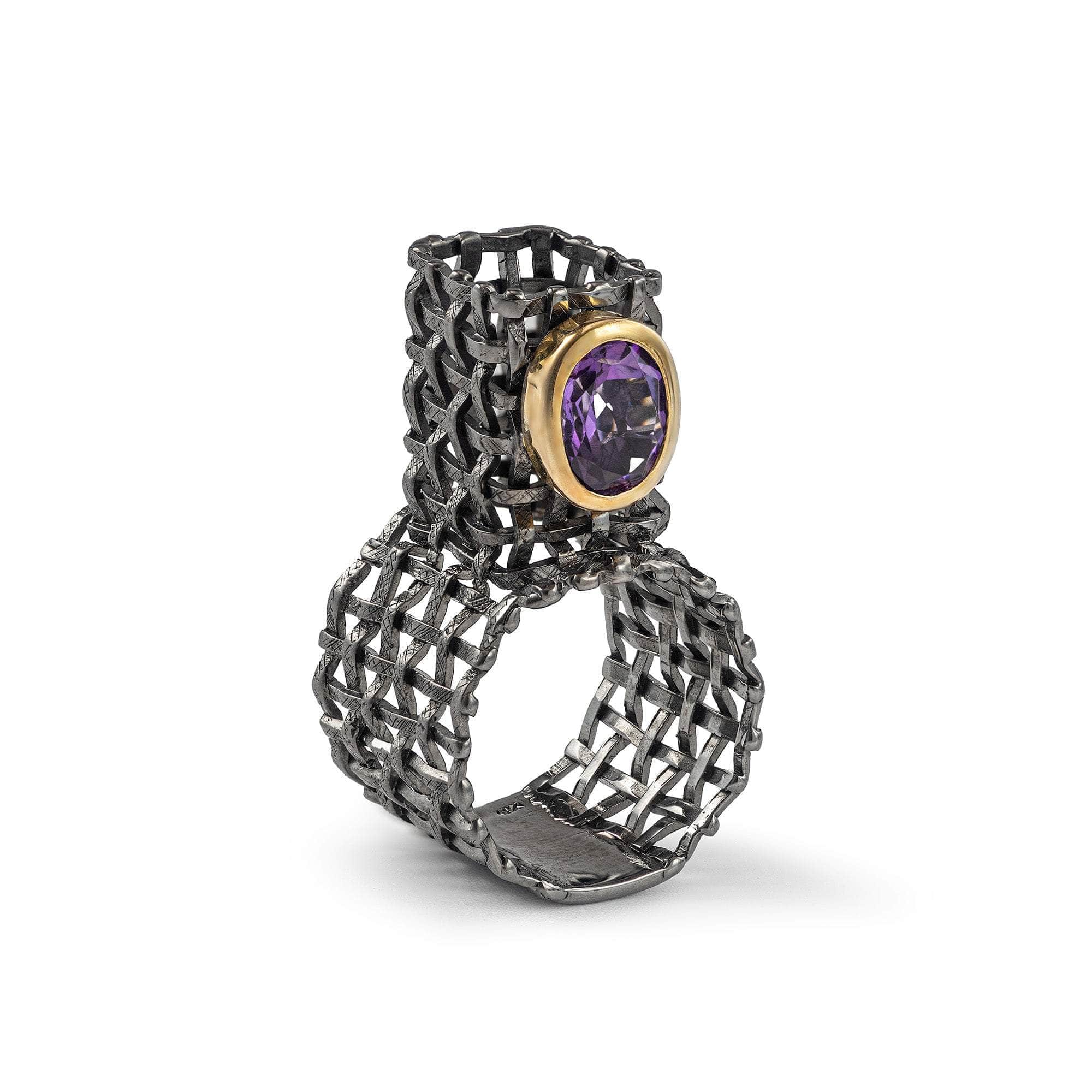 Sigrid Amethyst Ring