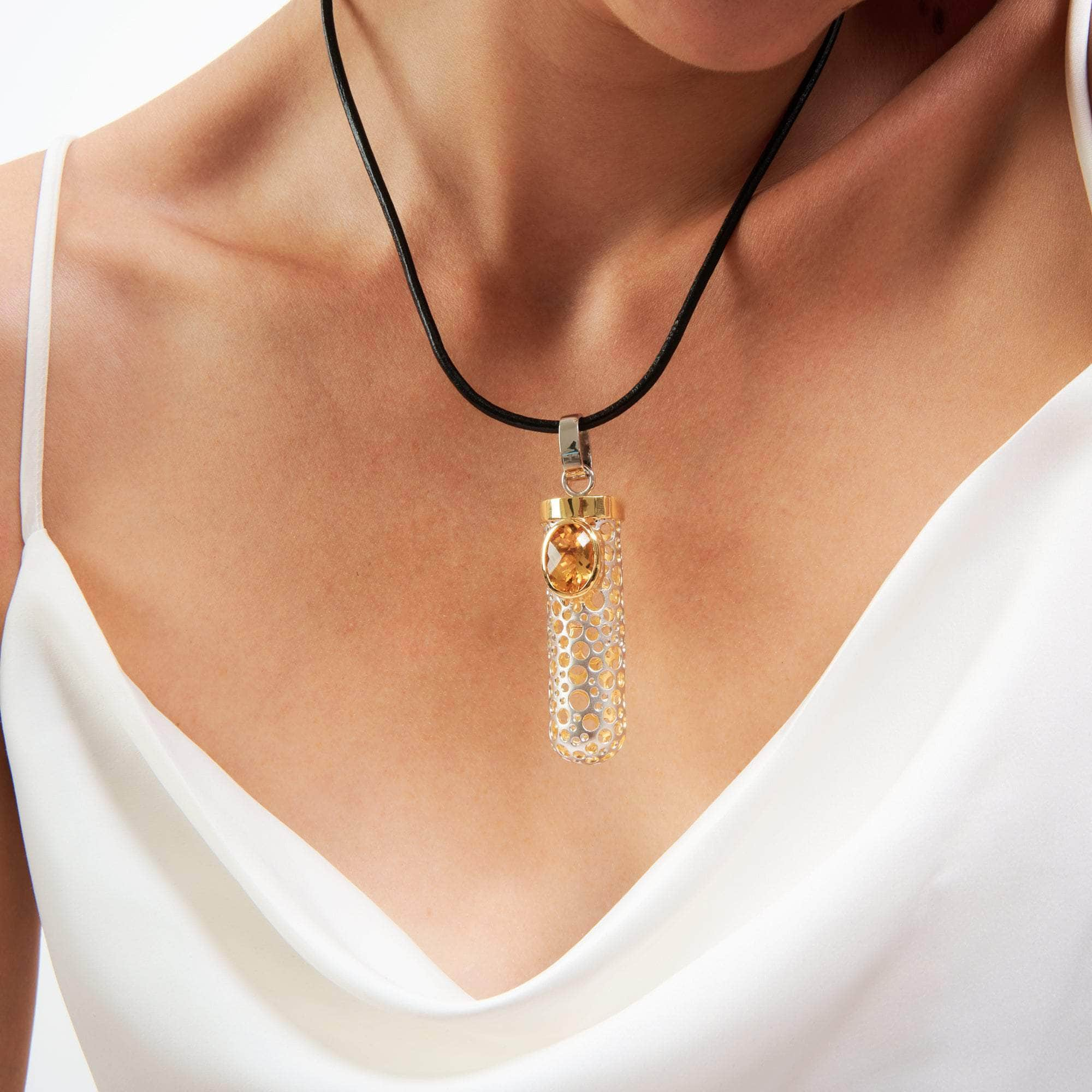 Audacieux Citrine Pendant GERMAN KABIRSKI