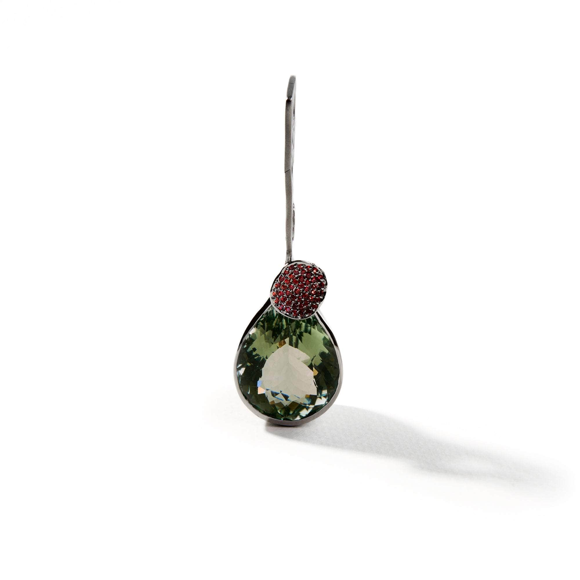 Rodes Green Amethyst and Pink Sapphire Pendant GERMAN KABIRSKI