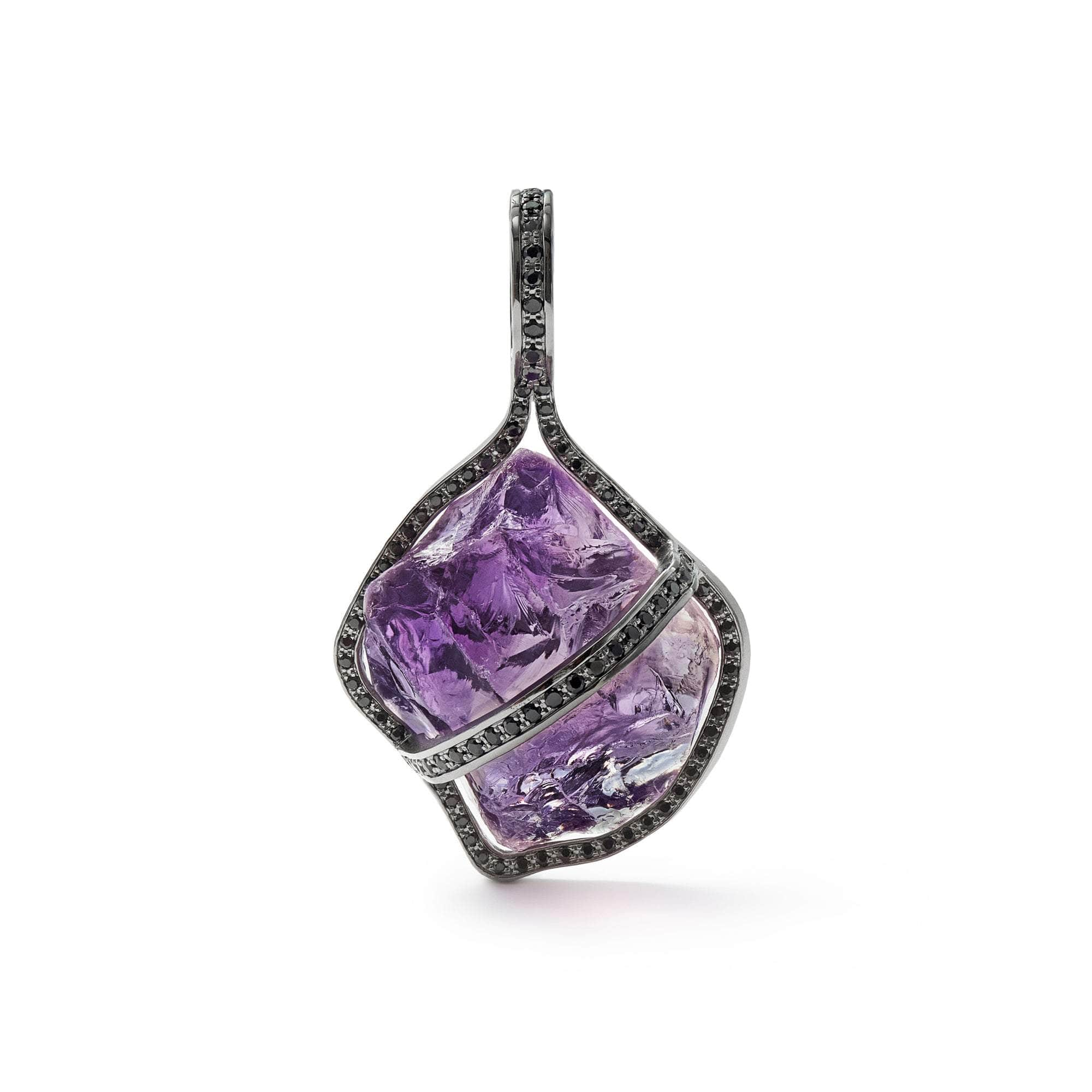 Vane Amethyst and Spinel Pendant GERMAN KABIRSKI