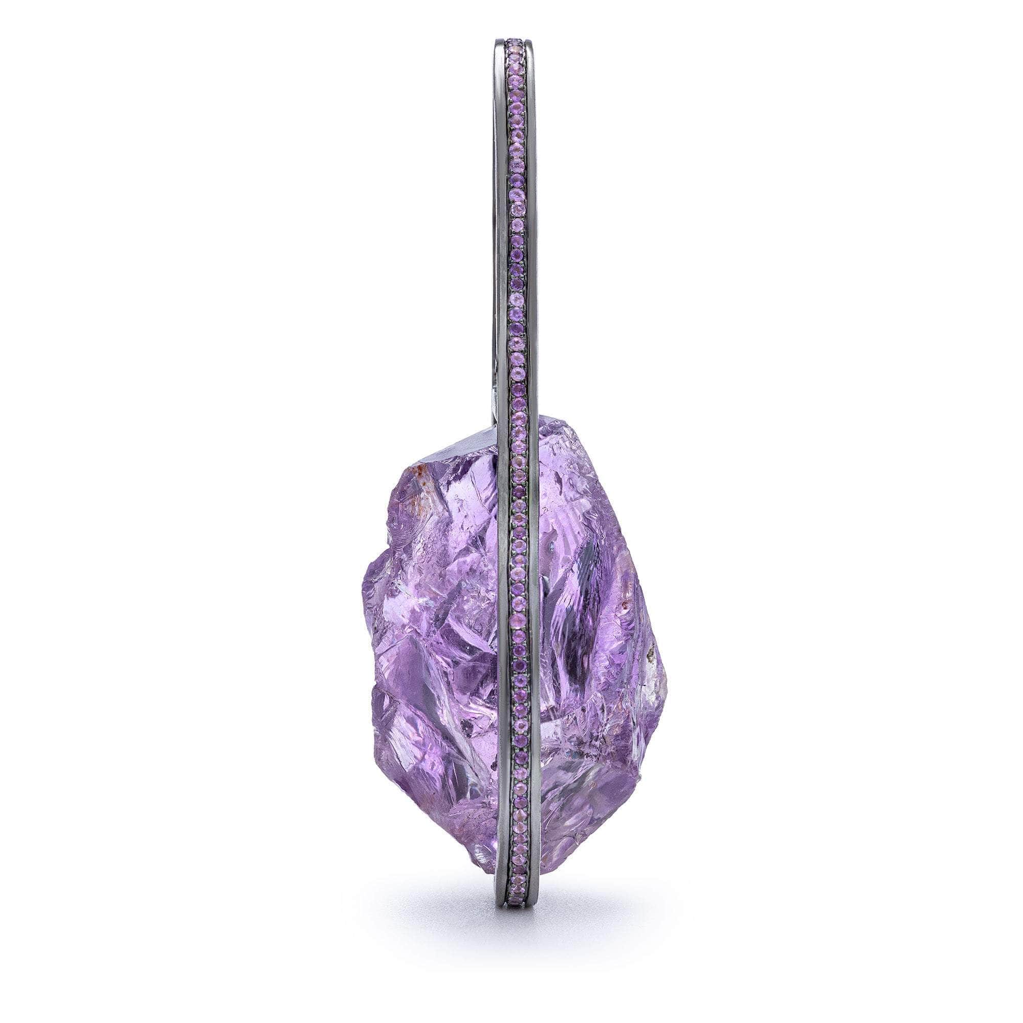 Veys Rough Amethyst Pendant