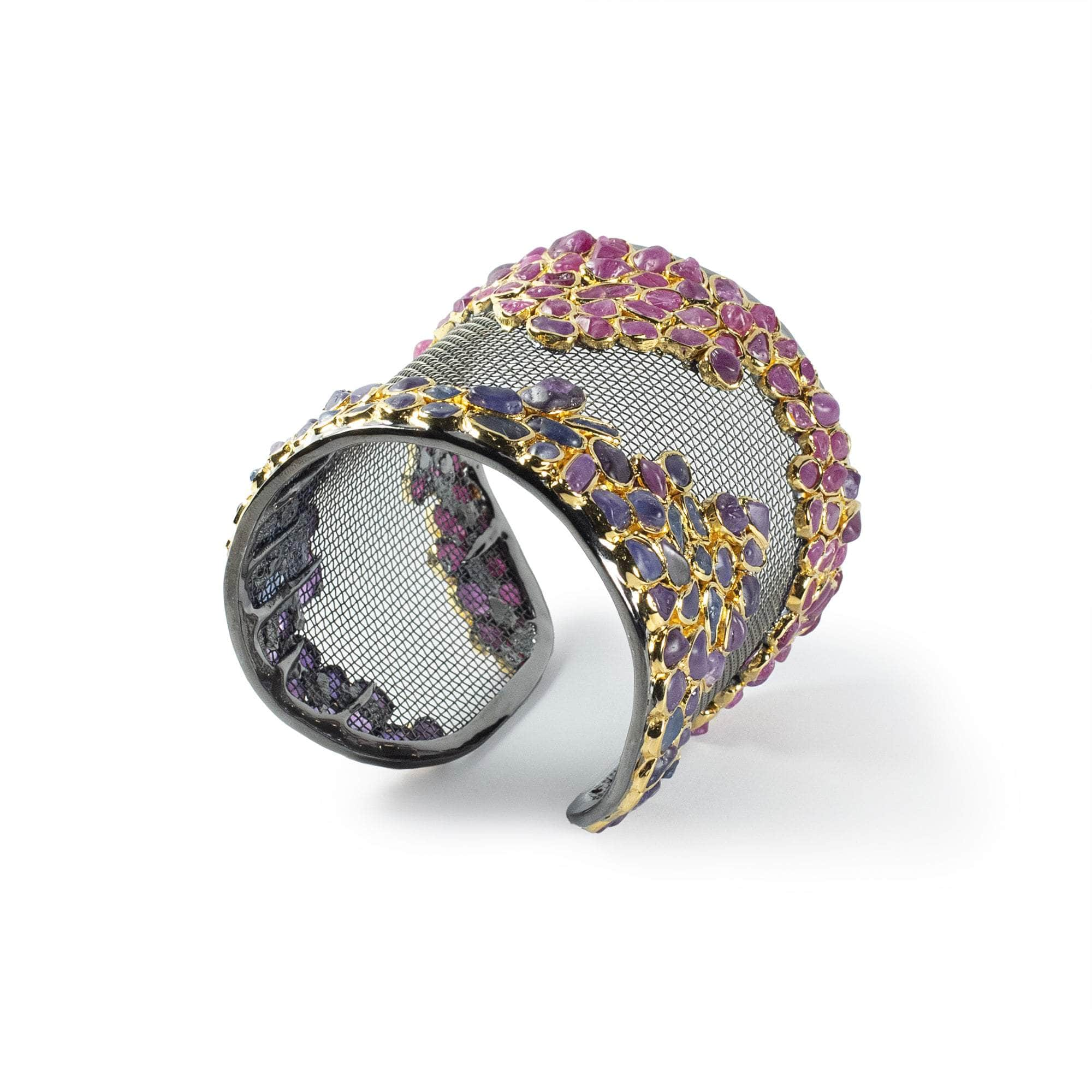 Malha Ruby and Sapphire Bangle GERMAN KABIRSKI