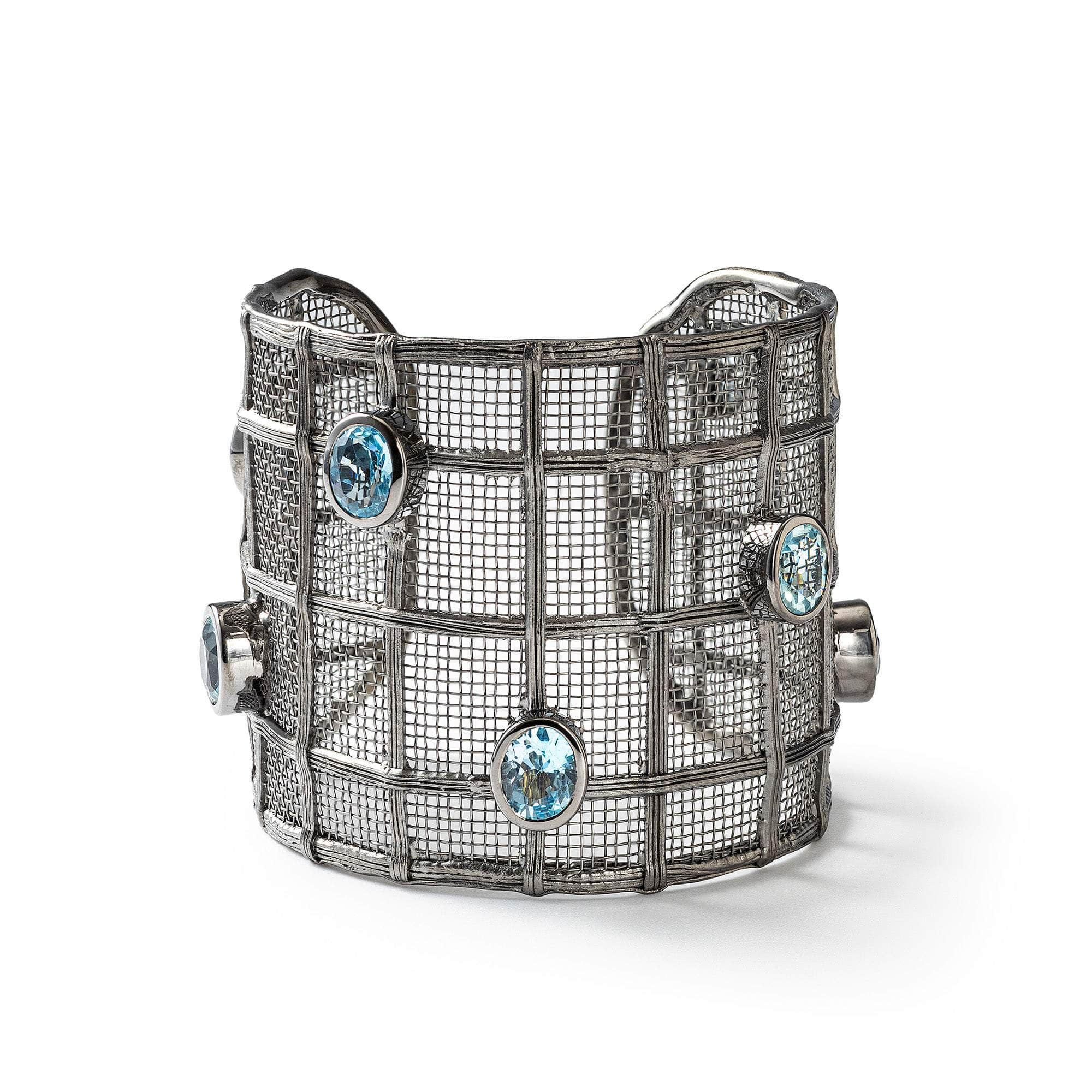 Alrakis Blue Topaz Bangle GERMAN KABIRSKI