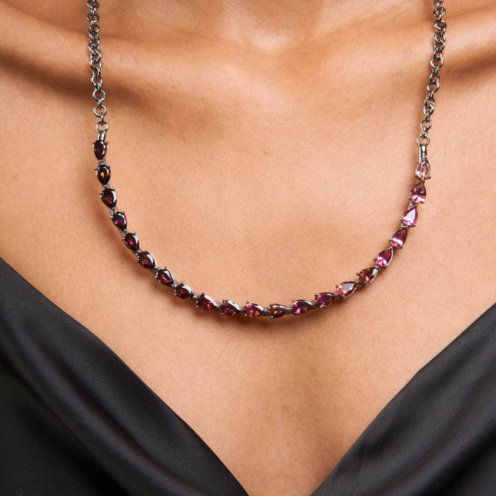 Juras Pink Tourmaline Necklace GERMAN KABIRSKI