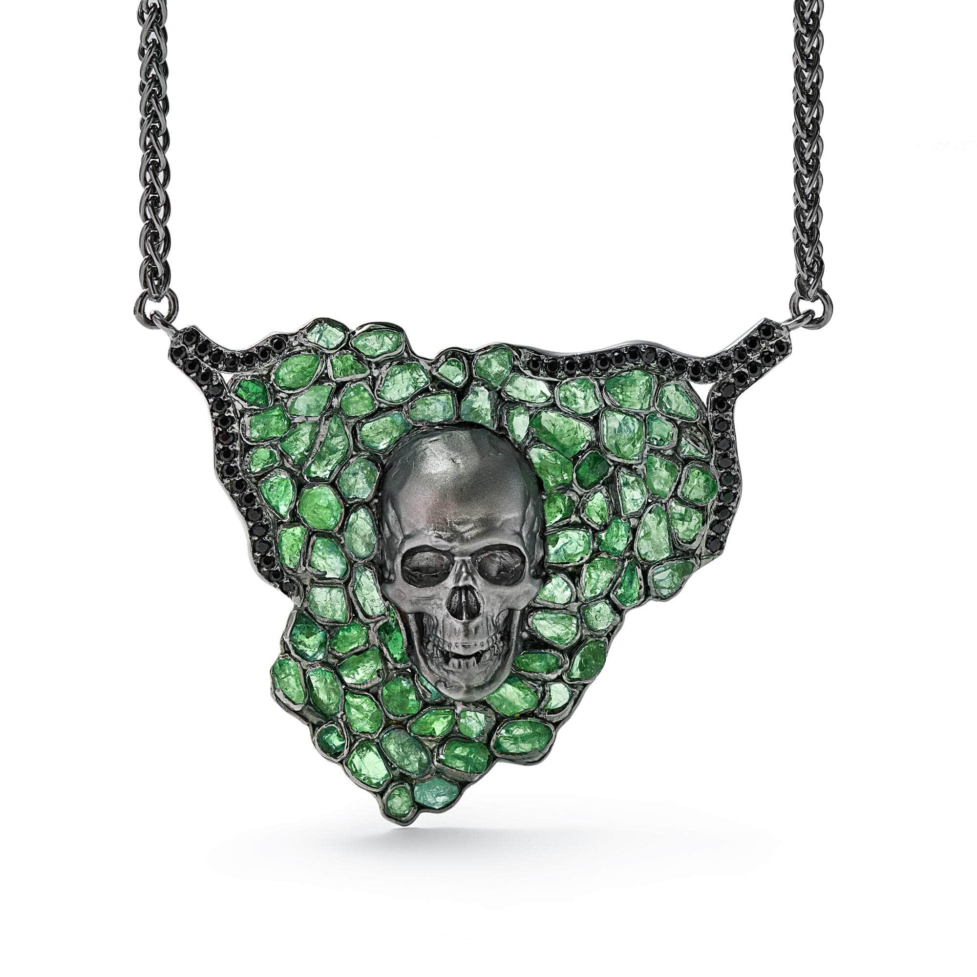 Mahut Tsavorite and Spinel Necklace GERMAN KABIRSKI