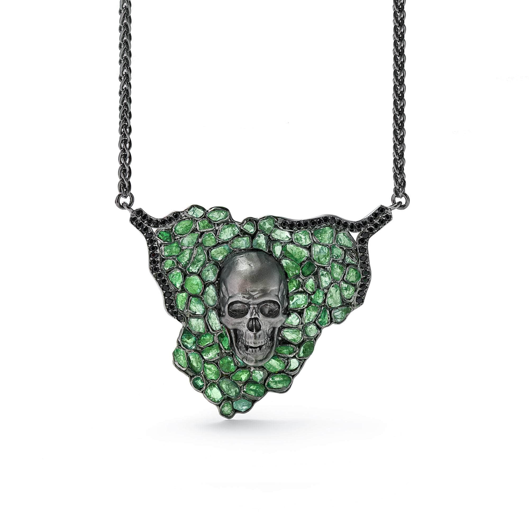 Mahut Tsavorite and Spinel Necklace GERMAN KABIRSKI