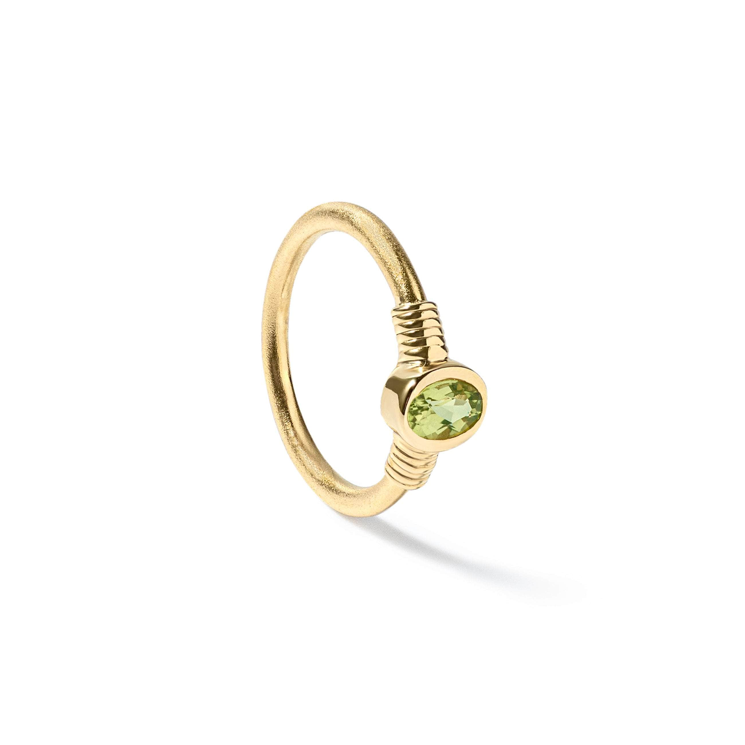 Edor Peridot Ring (Gold 18K) GERMAN KABIRSKI