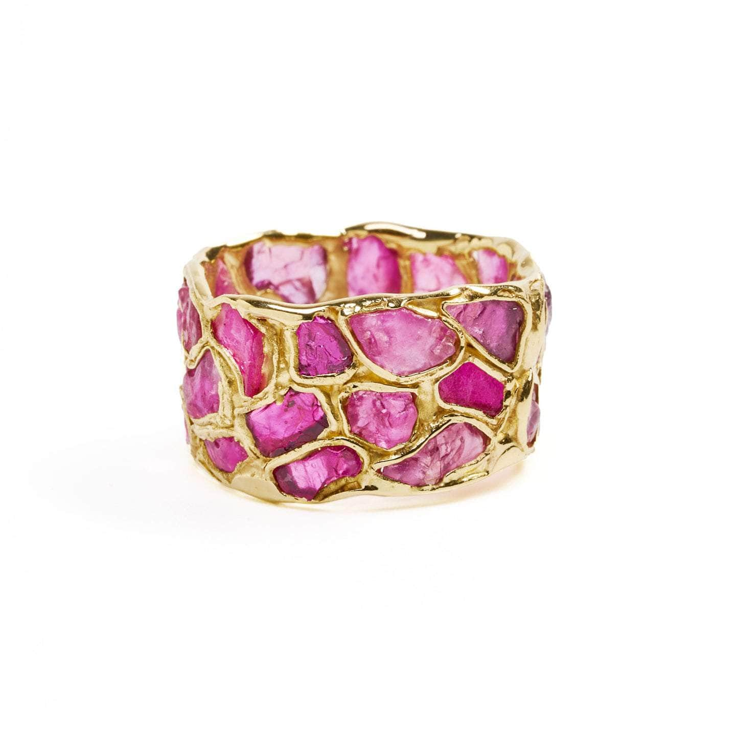 Fienn Ruby Rough Ring GERMAN KABIRSKI