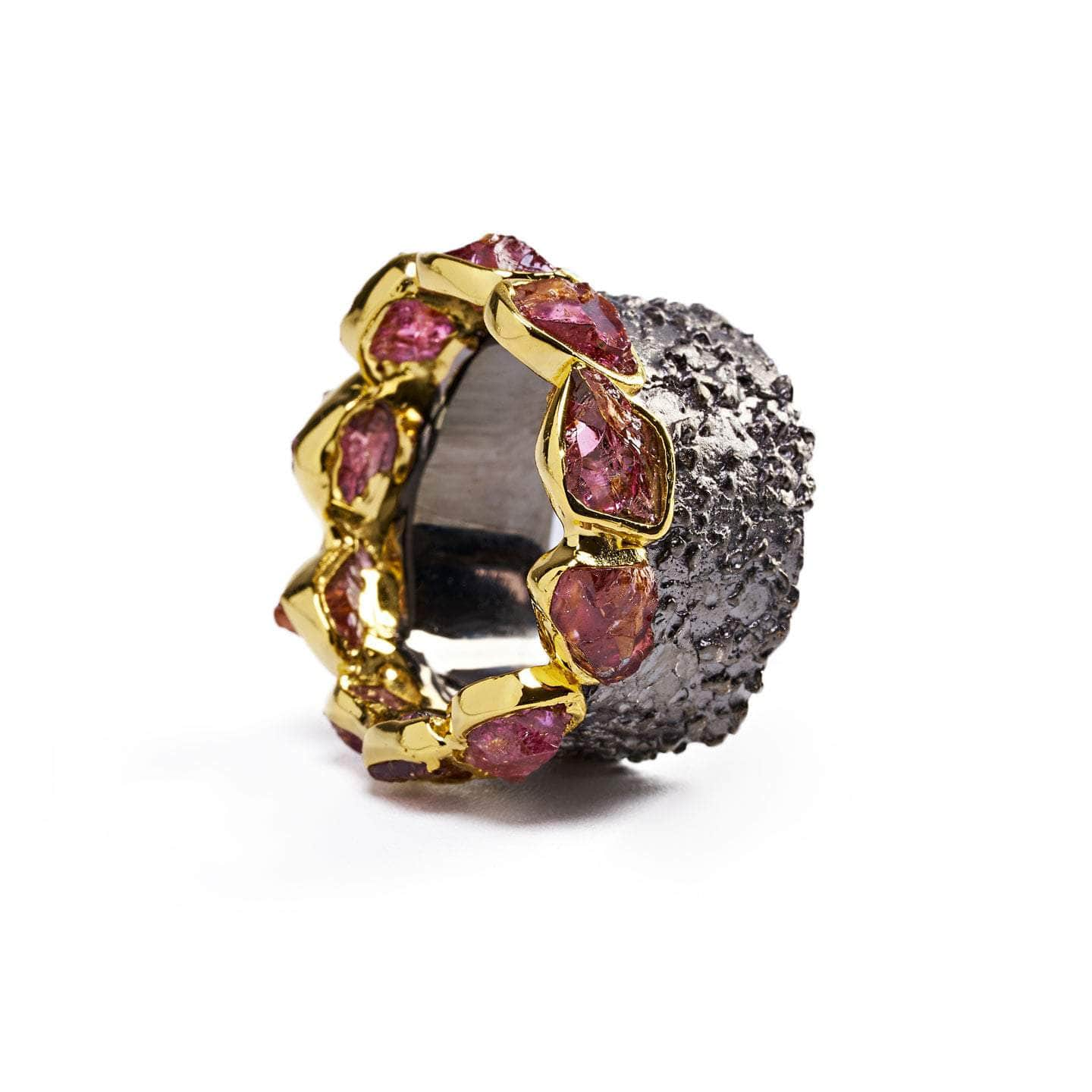 Fionn Garnet Rough Ring GERMAN KABIRSKI