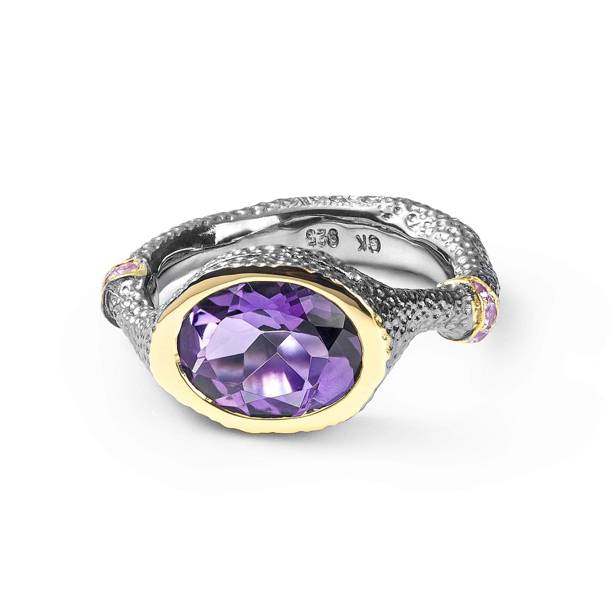 Gestin Amethyst Ring GERMAN KABIRSKI