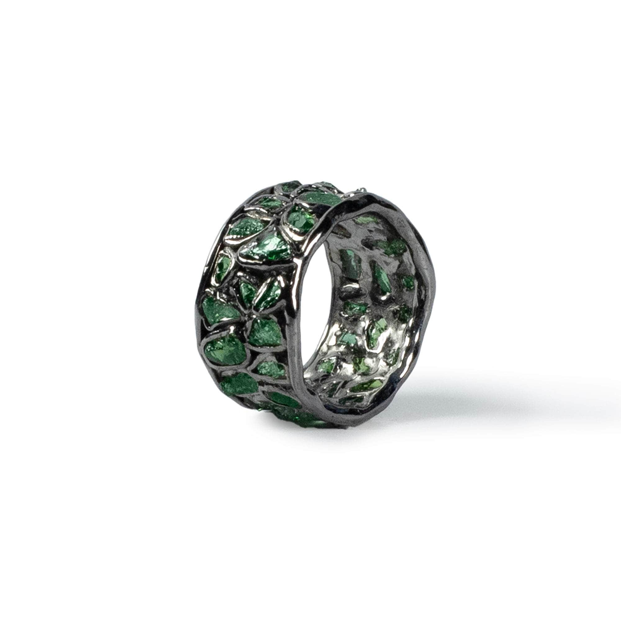 Gluck Chrome Diopside Ring GERMAN KABIRSKI