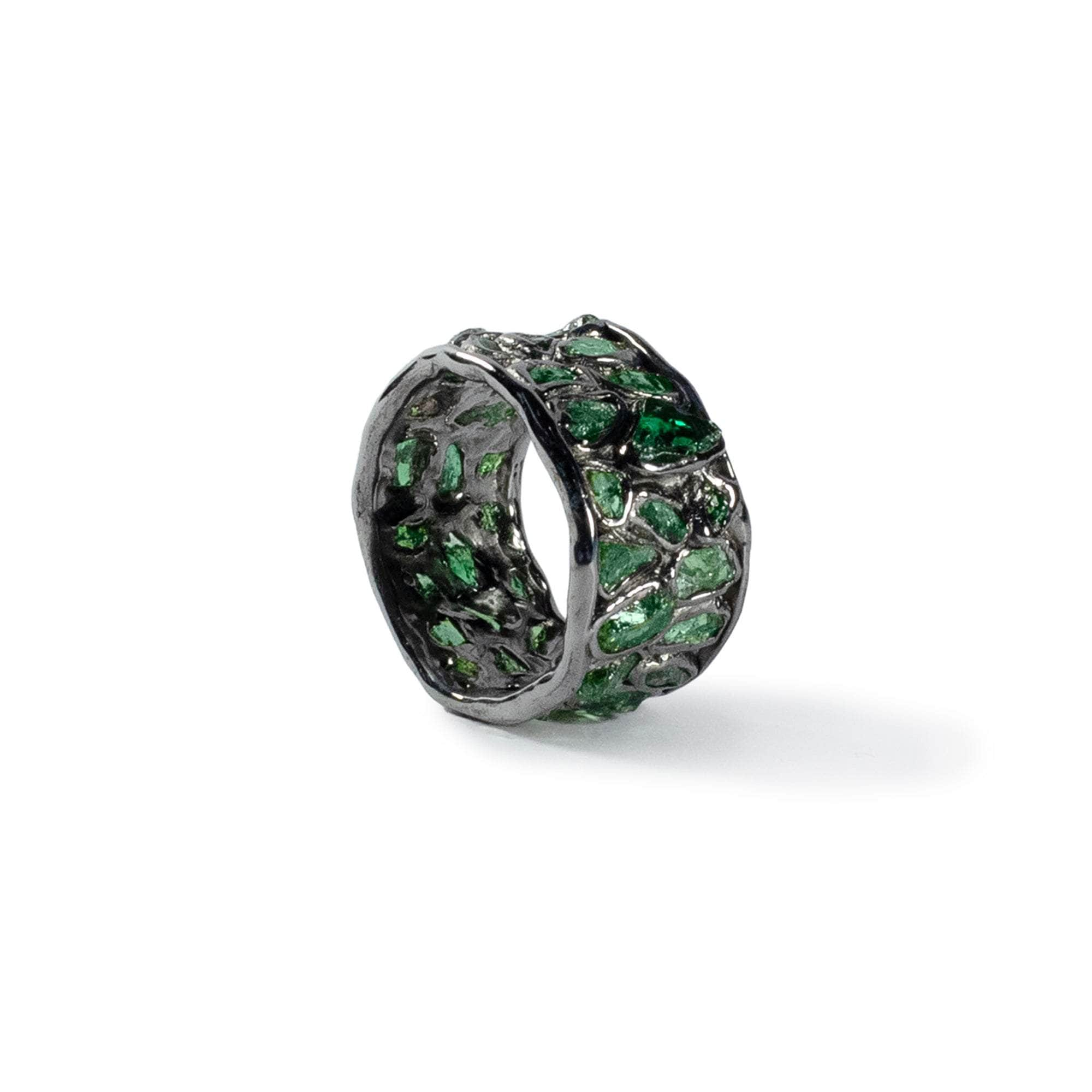 Gluck Chrome Diopside Ring GERMAN KABIRSKI