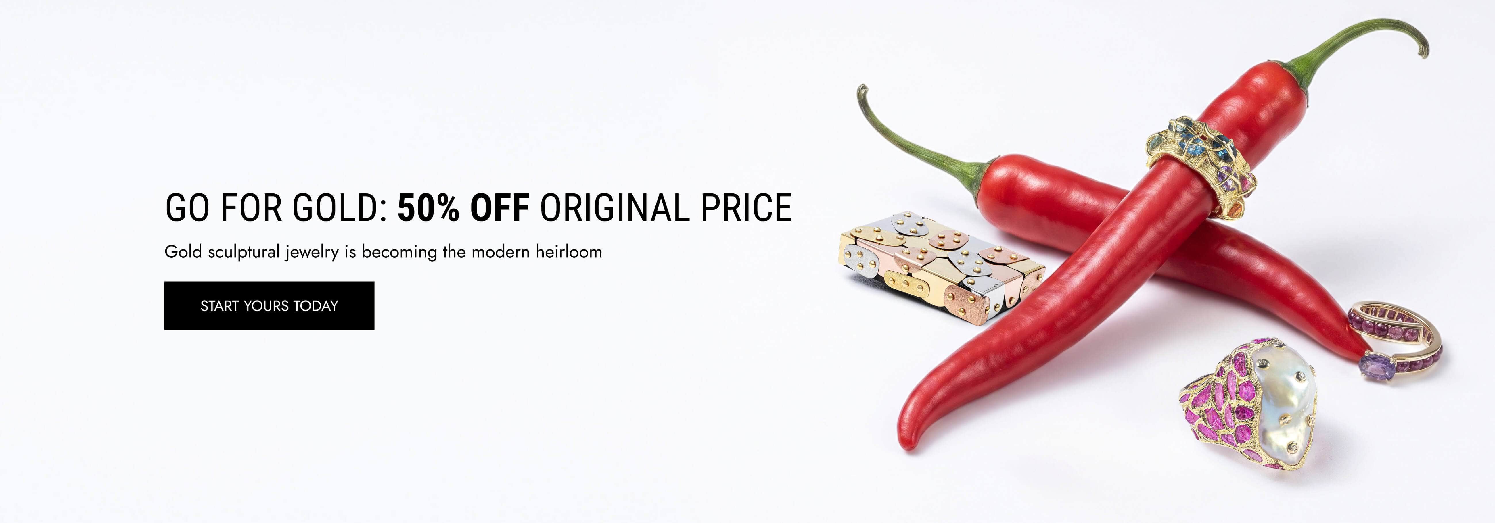 gold jewelry sale by german kabirski