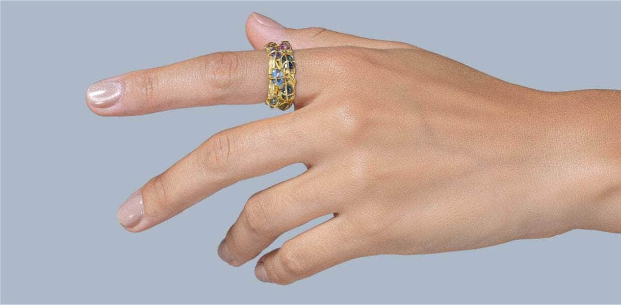 gold ring 14k lugh
