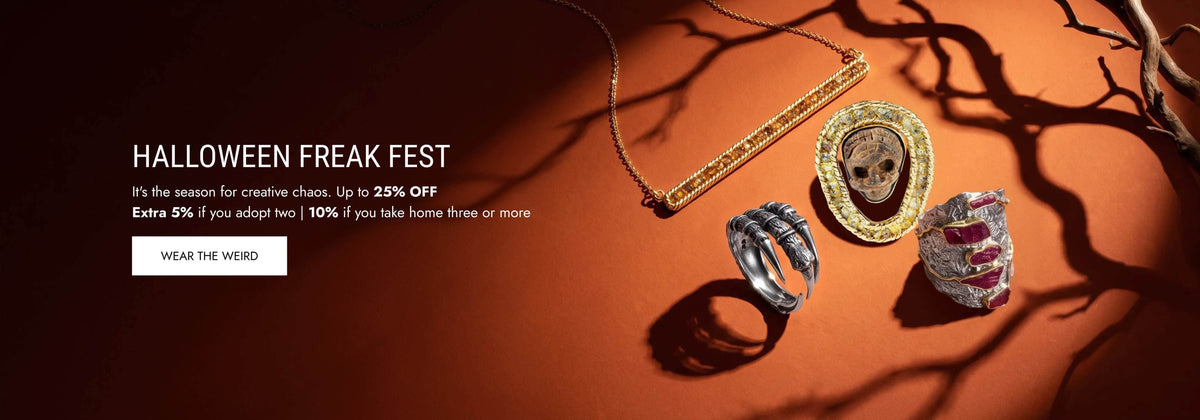 collection designer halloween jewely sale by german kabirski