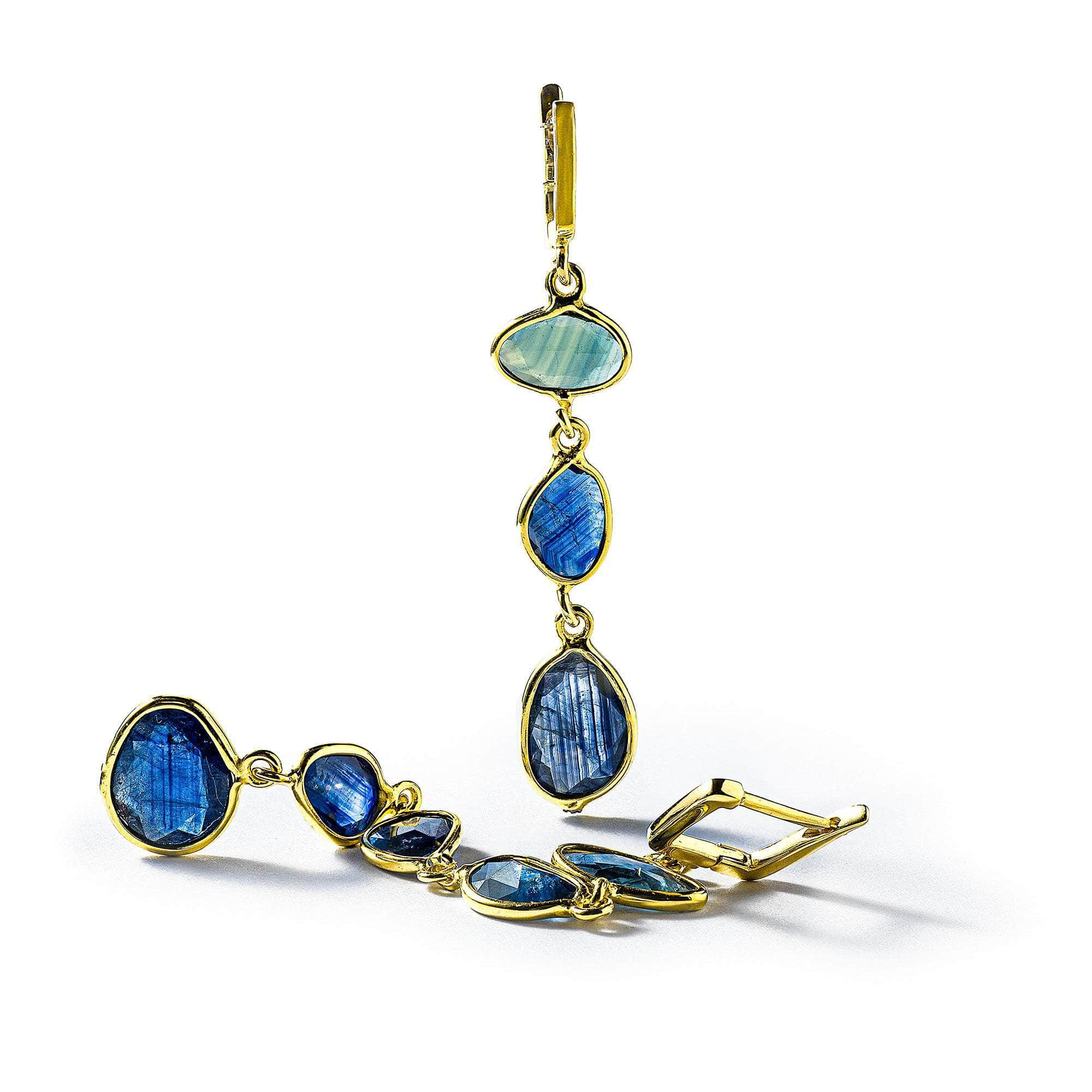 Drapp Sapphire Earrings GERMAN KABIRSKI