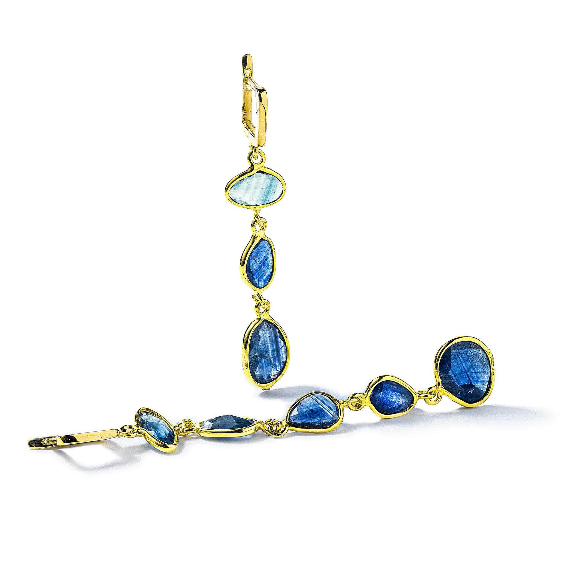 Drapp Sapphire Earrings GERMAN KABIRSKI