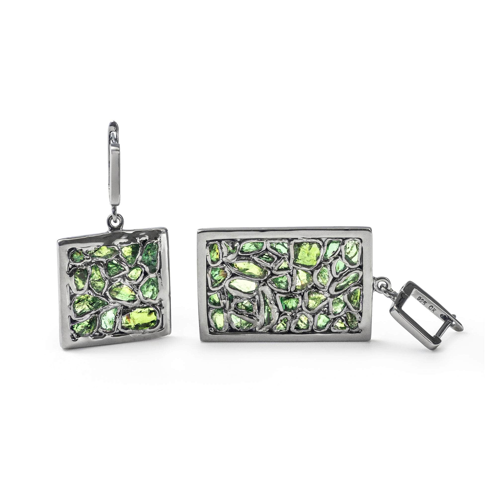 Bellini Chrome Diopside Earrings GERMAN KABIRSKI