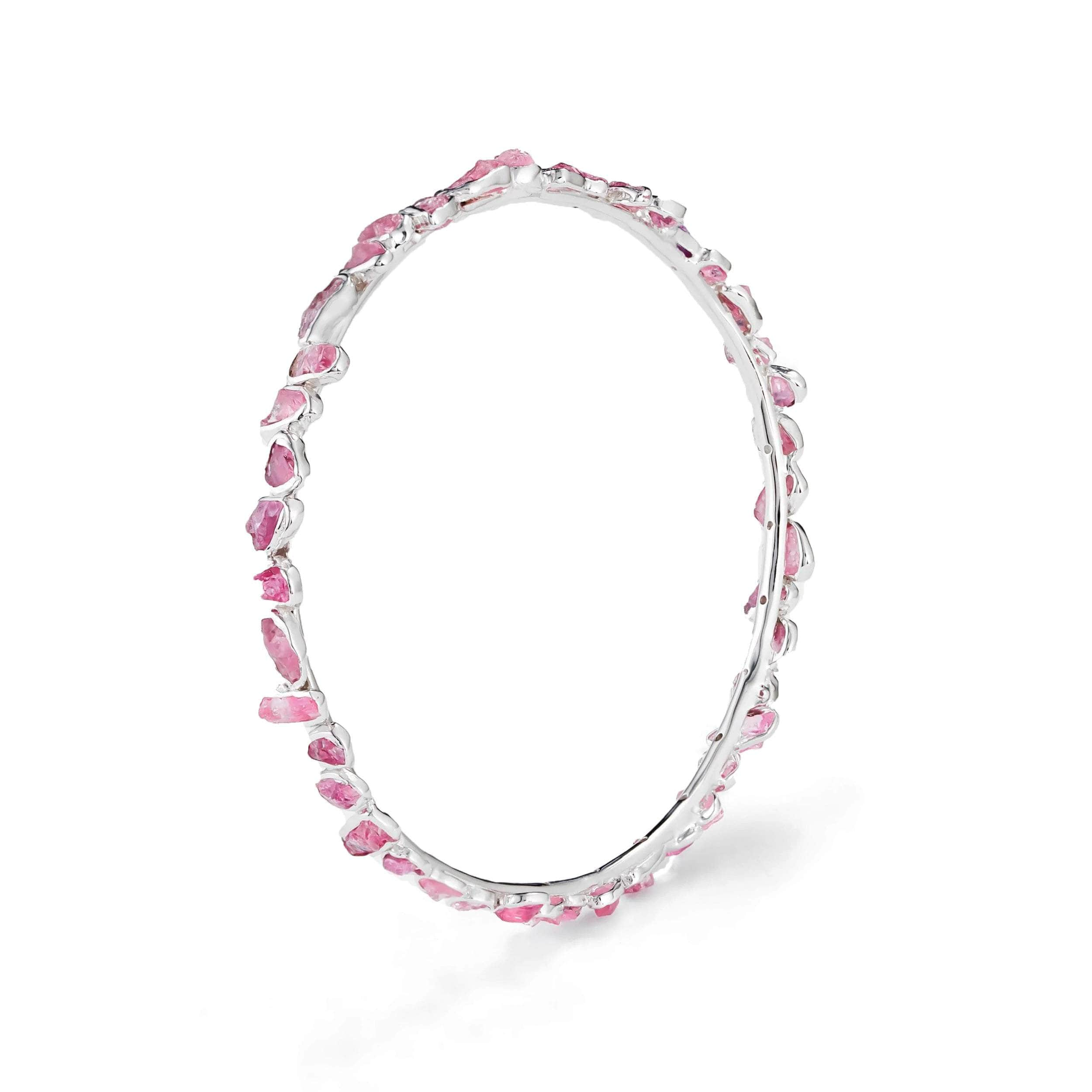 Aten Spinel Bangle (White Rhodium) GERMAN KABIRSKI