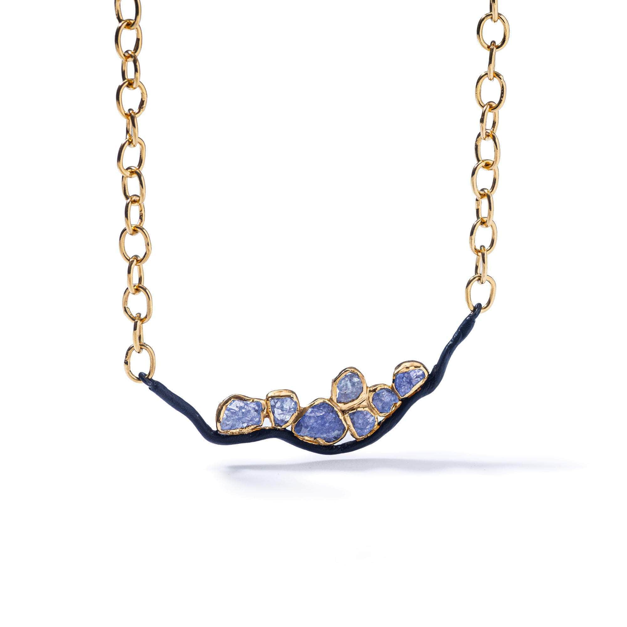 Einar Rough Tanzanite Necklace