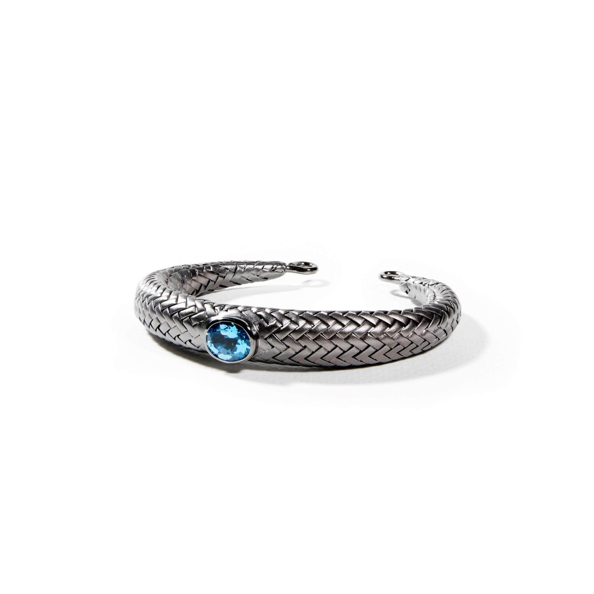 Tango Swiss Blue Topaz Bangle GERMAN KABIRSKI