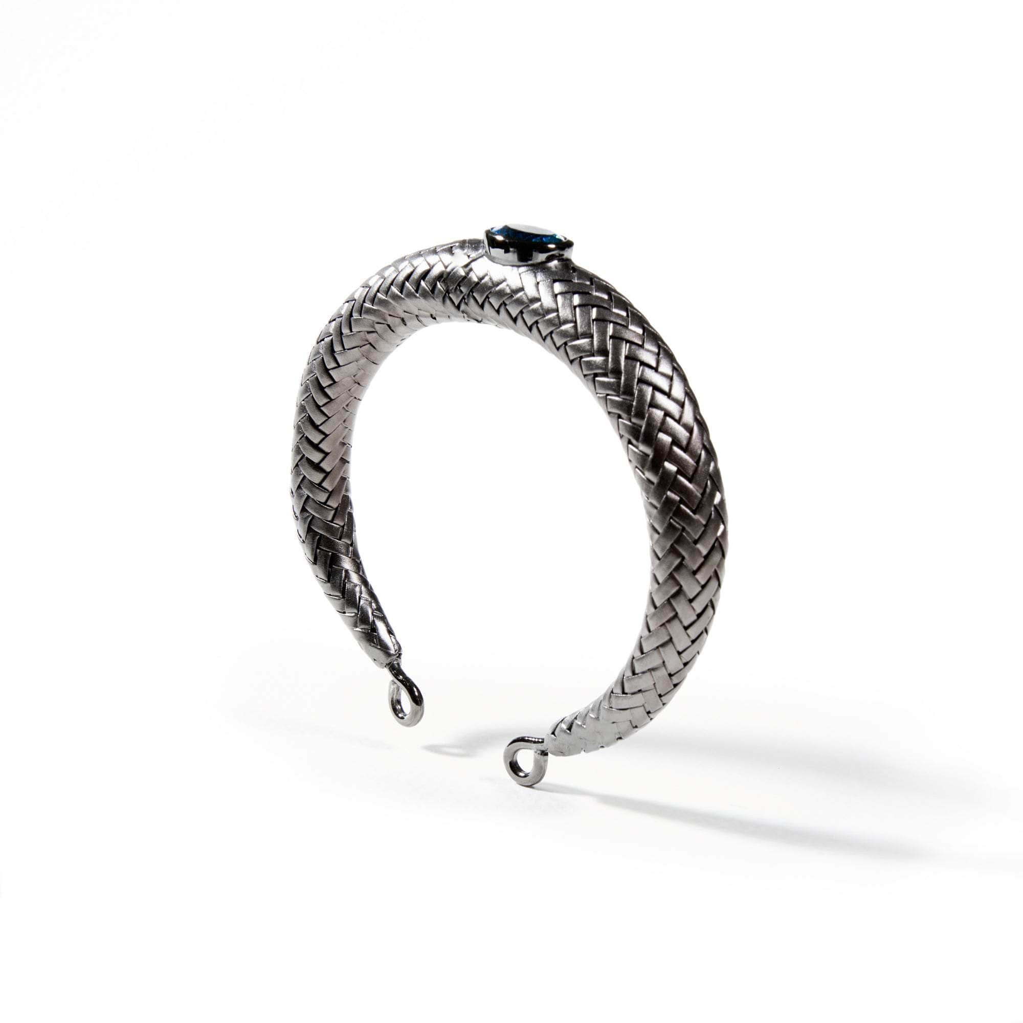 Tango Swiss Blue Topaz Bangle GERMAN KABIRSKI