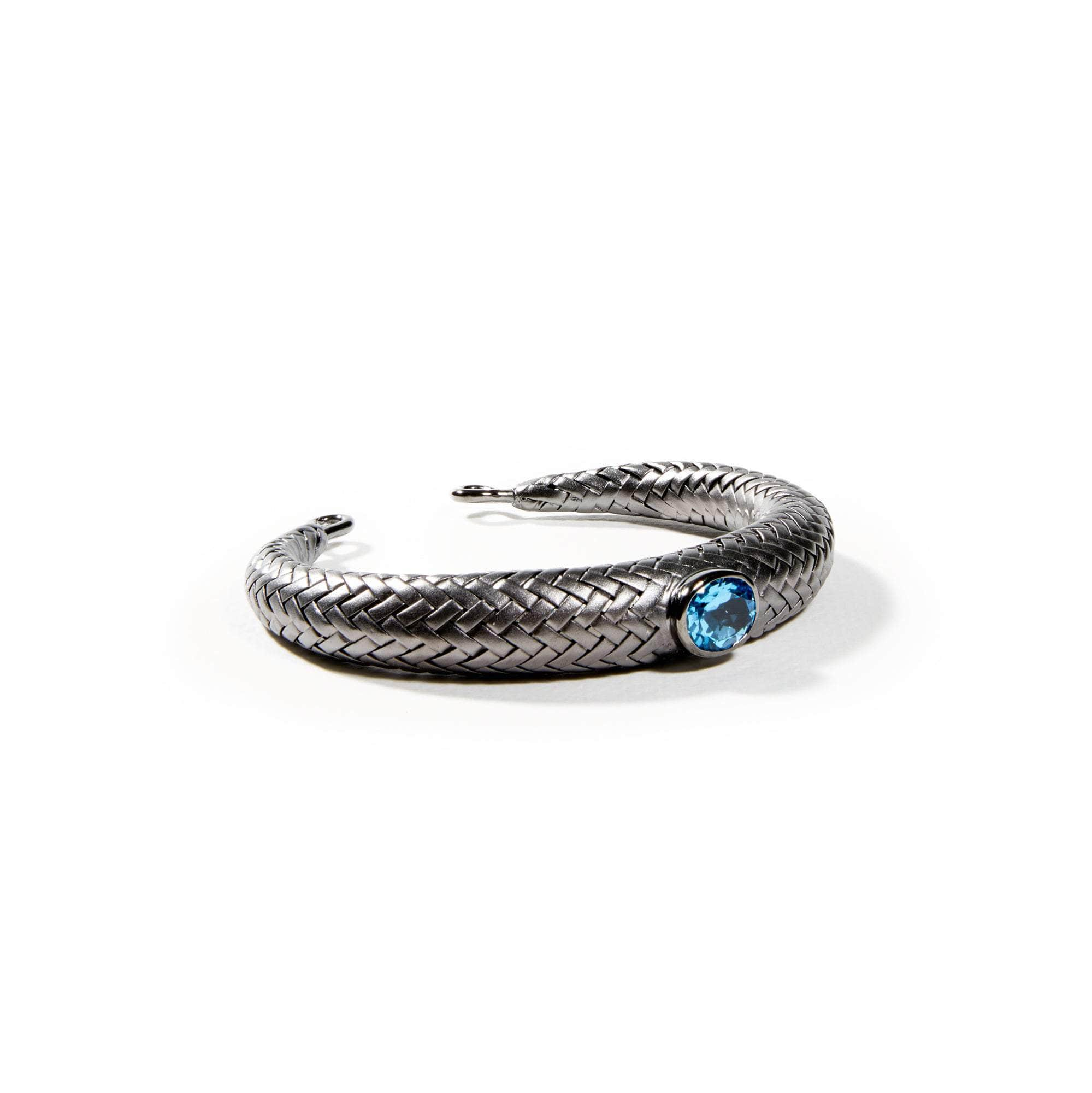 Tango Swiss Blue Topaz Bangle GERMAN KABIRSKI