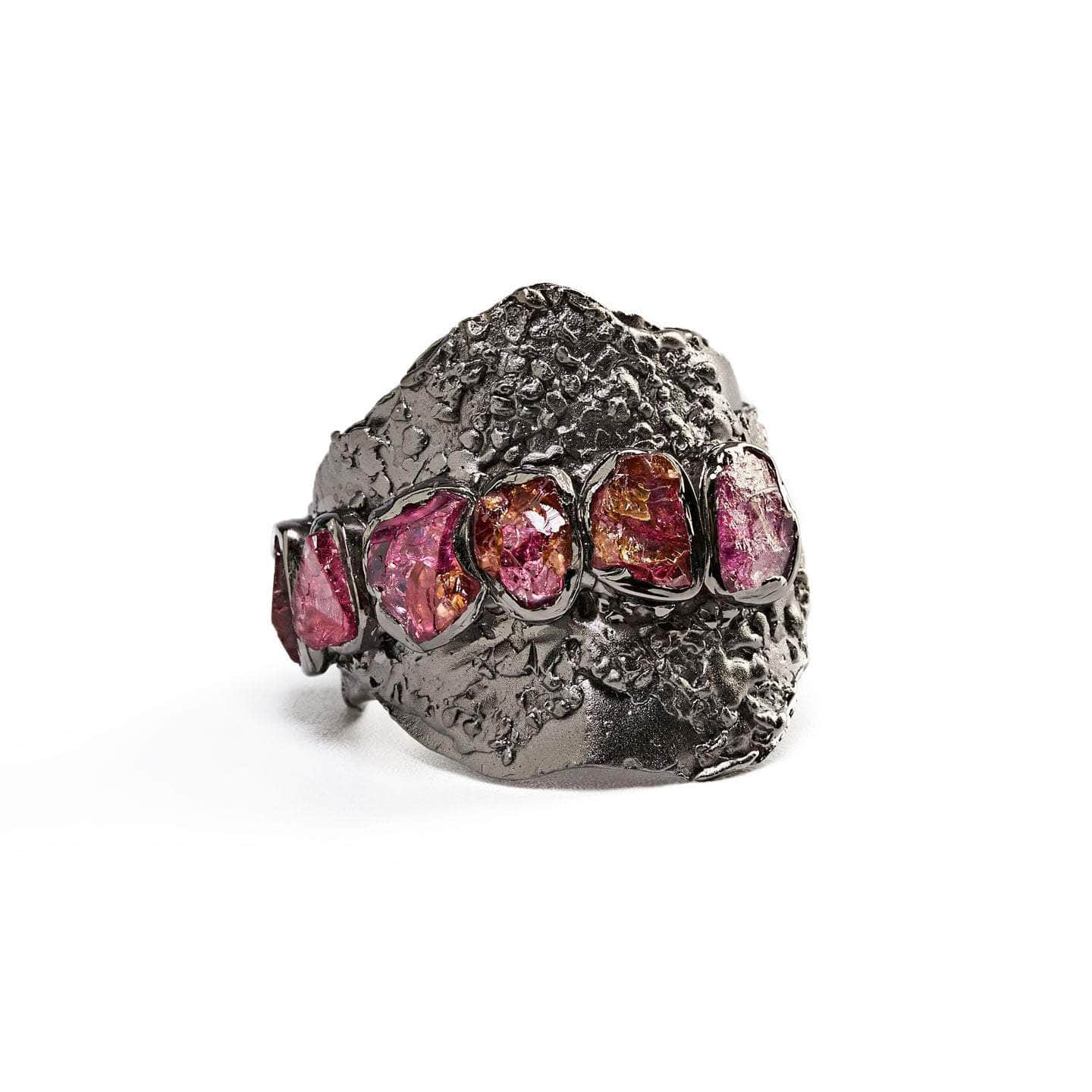 Idden Garnet Rough Ring GERMAN KABIRSKI