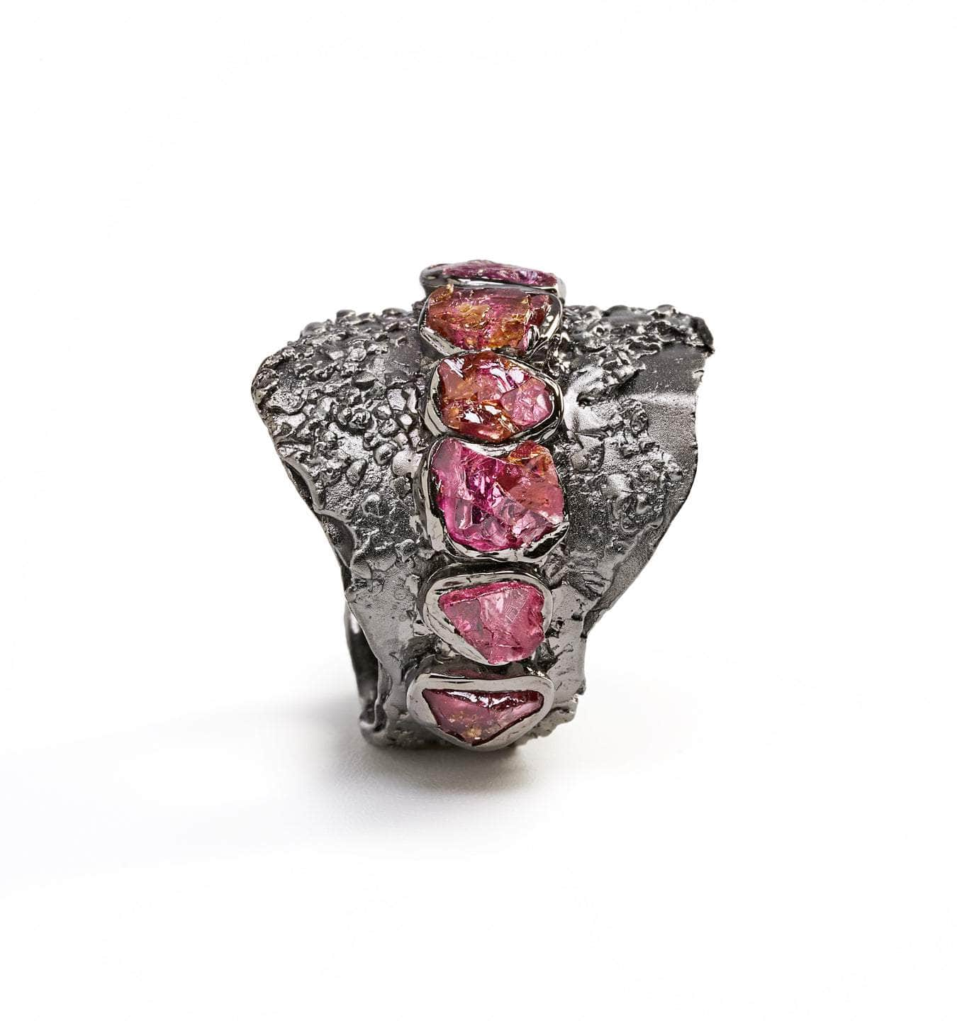 Idden Garnet Rough Ring GERMAN KABIRSKI