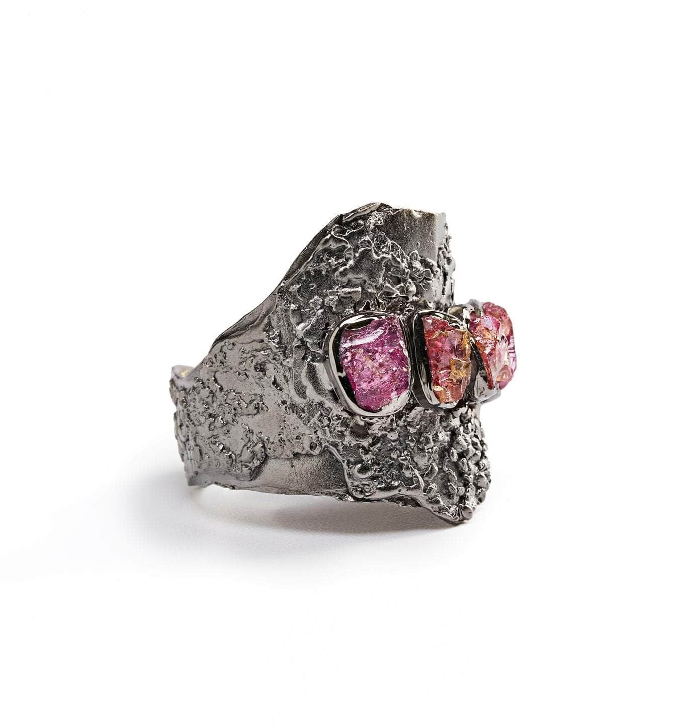 Idden Garnet Rough Ring GERMAN KABIRSKI