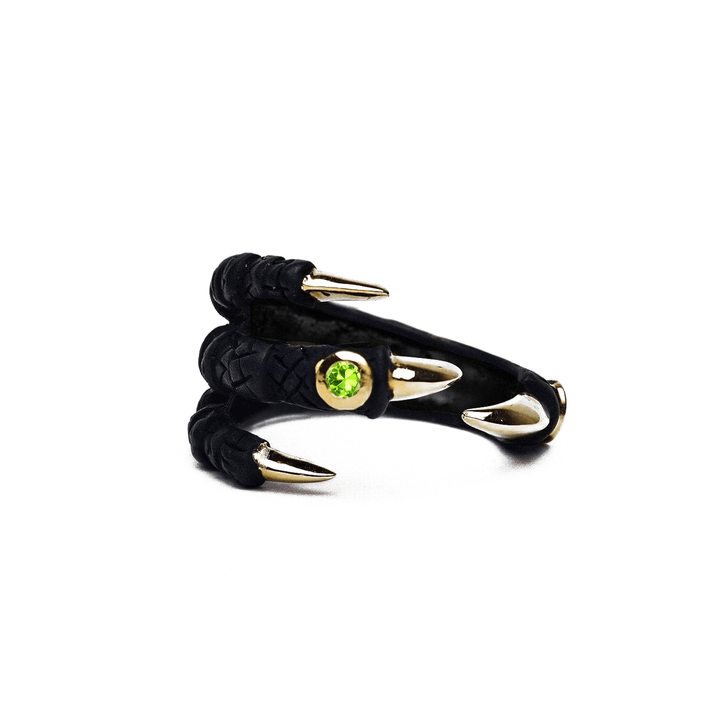 Paradisa Ring Personalized in Your Choice of Gemstone and Plating: Ruby, Sapphire, Peridot, Amethyst, Blue Topaz, Rhodolite, Black Anthracite, Gold