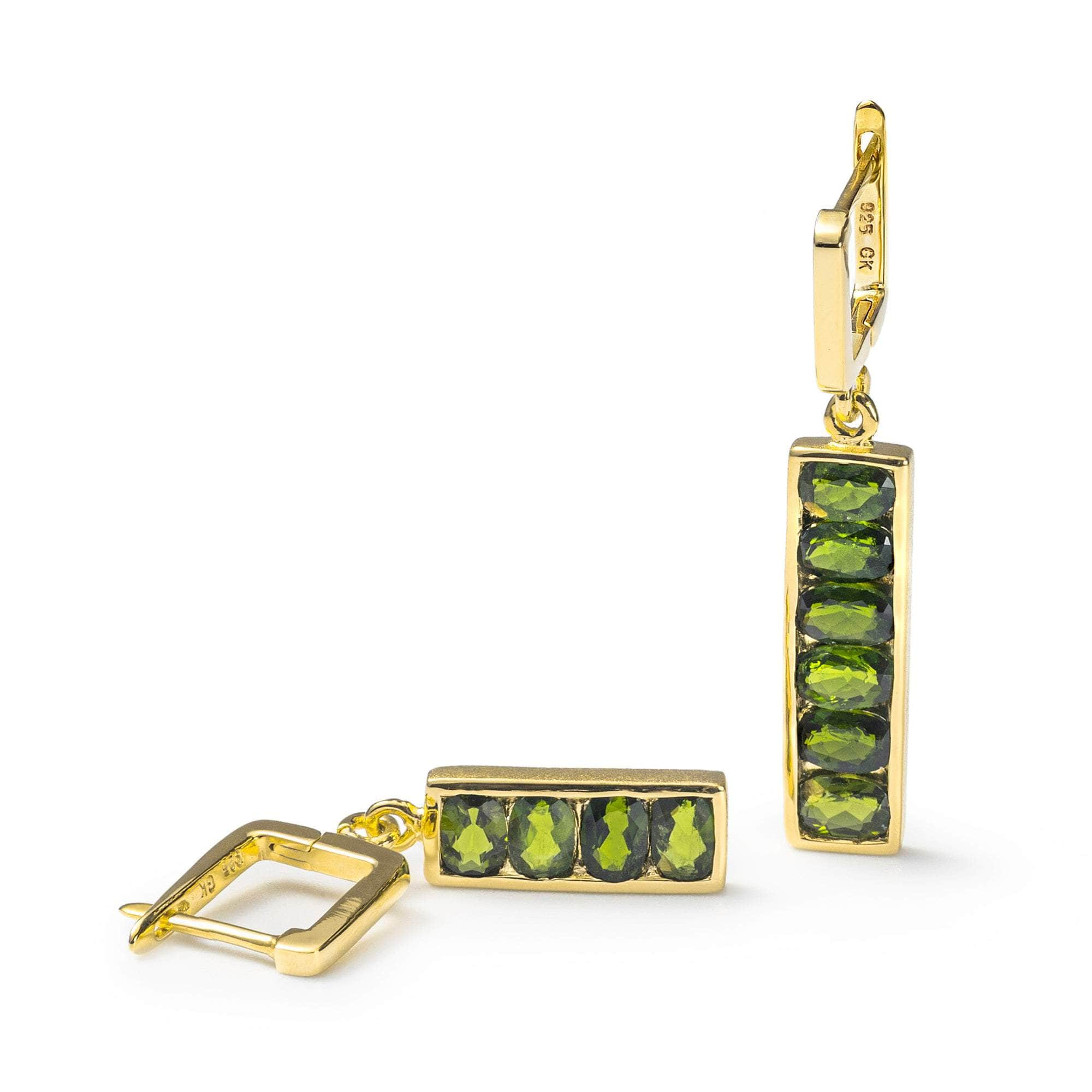 Zivie Chrome Diopside Earrings GERMAN KABIRSKI