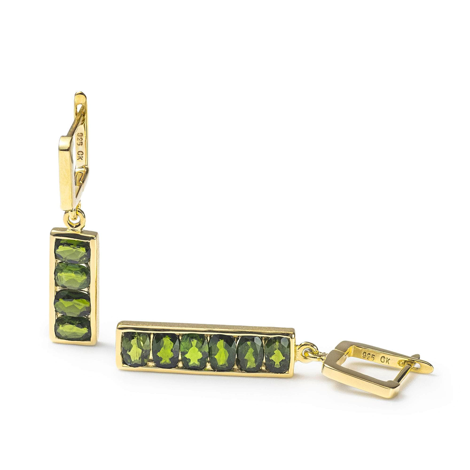 Zivie Chrome Diopside Earrings GERMAN KABIRSKI