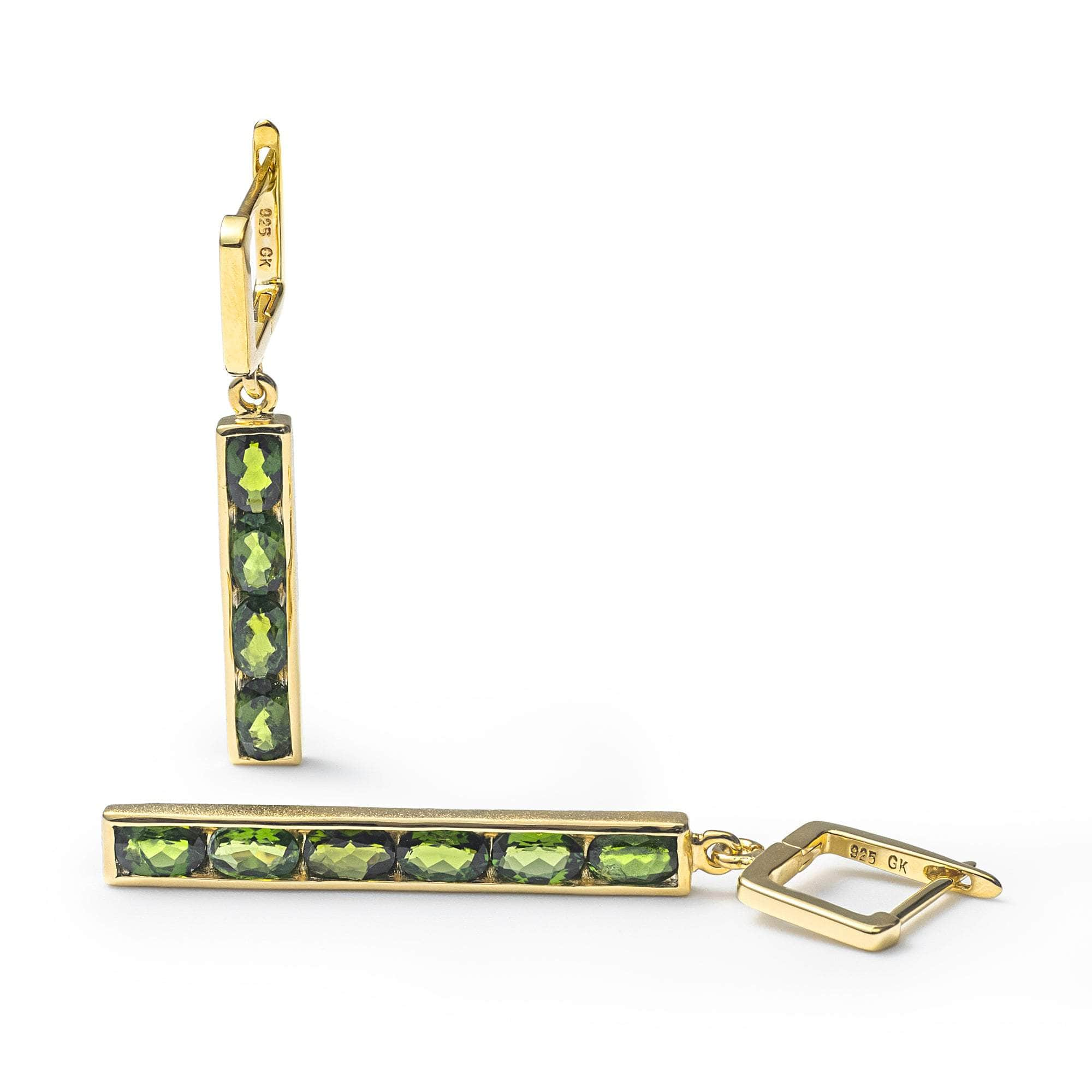 Verdi Chrome Diopside Earrings GERMAN KABIRSKI